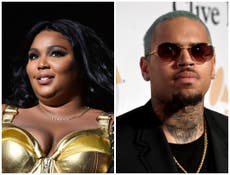 Lizzo criticised for calling Chris Brown her ‘favourite person in the world’