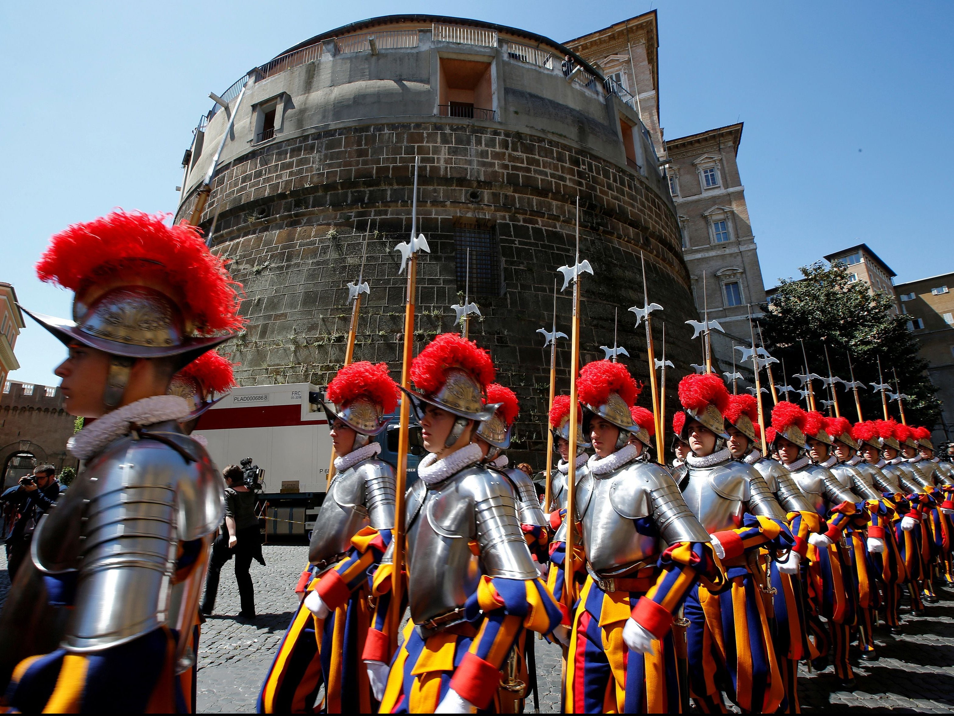 Three Vatican Swiss Guards have reportedly resigned after refusing to get the coronavirus vaccine