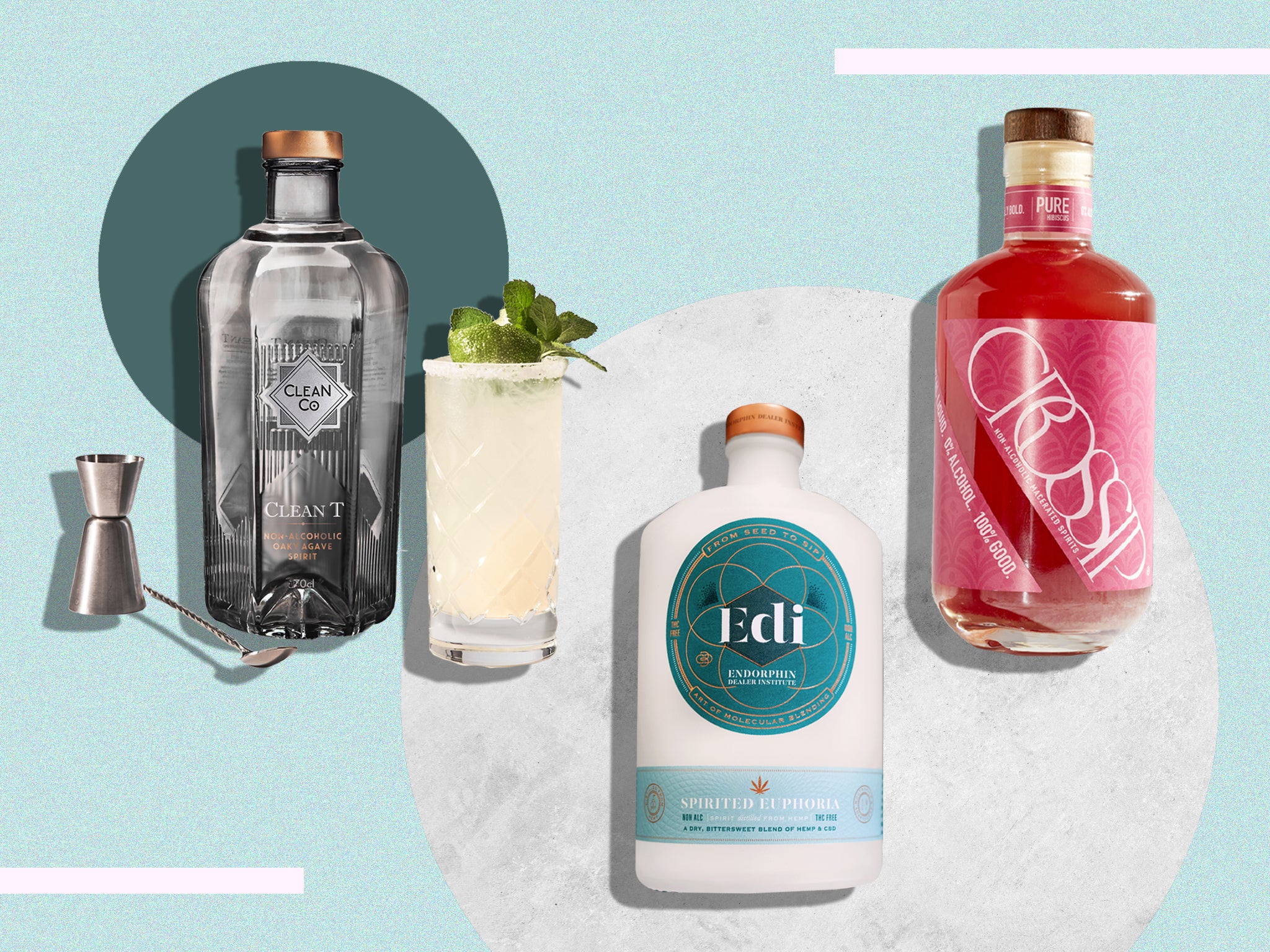 13 best alcohol-free spirits for mocktails, shots and sipping on the rocks 