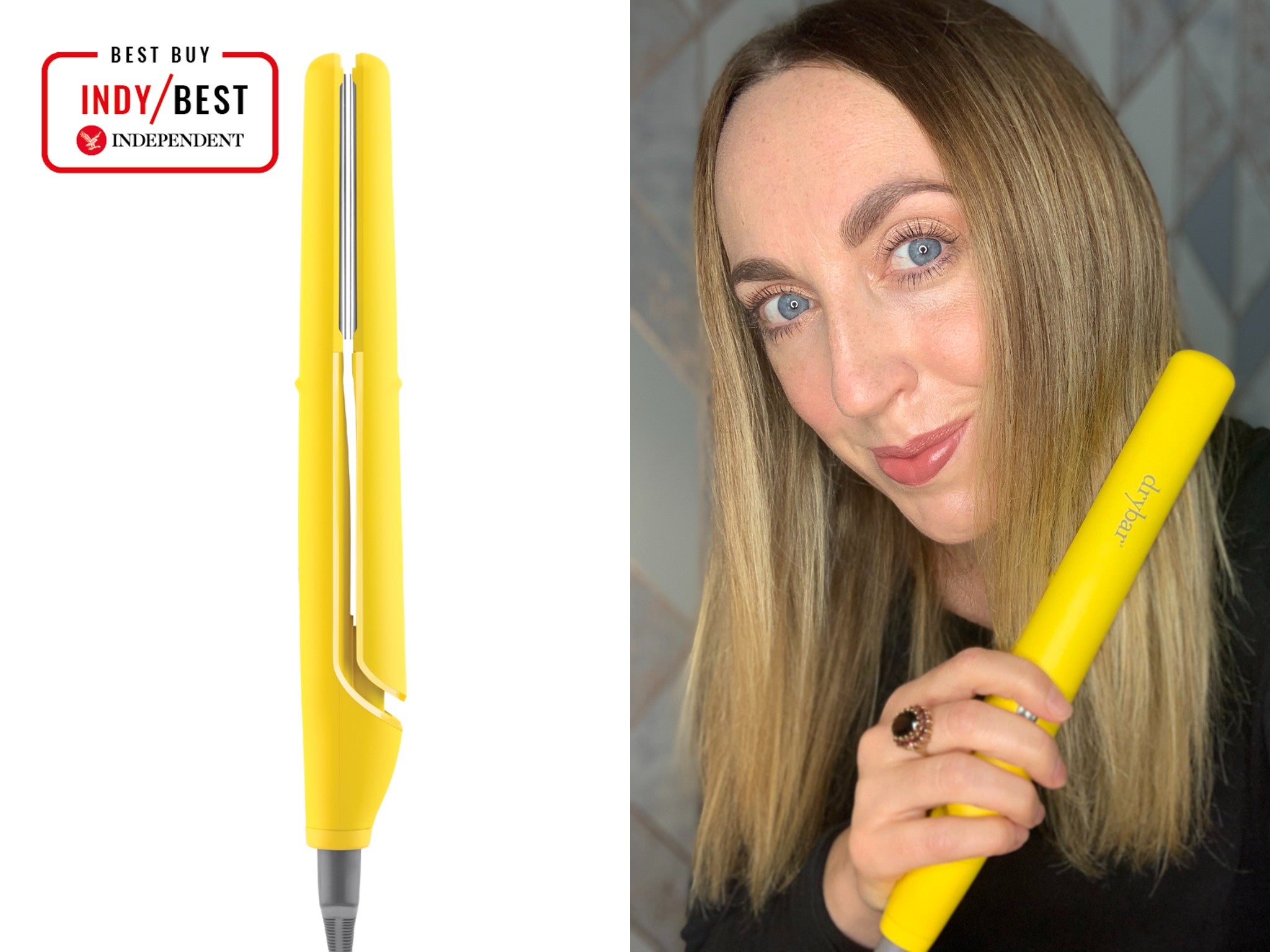 Drybar the tress press digital styling iron indybest