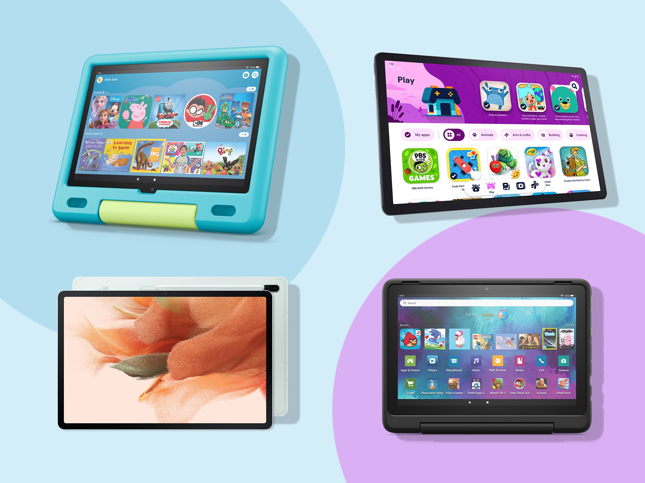 7 best kids’ tablets for learning, drawing and playing games