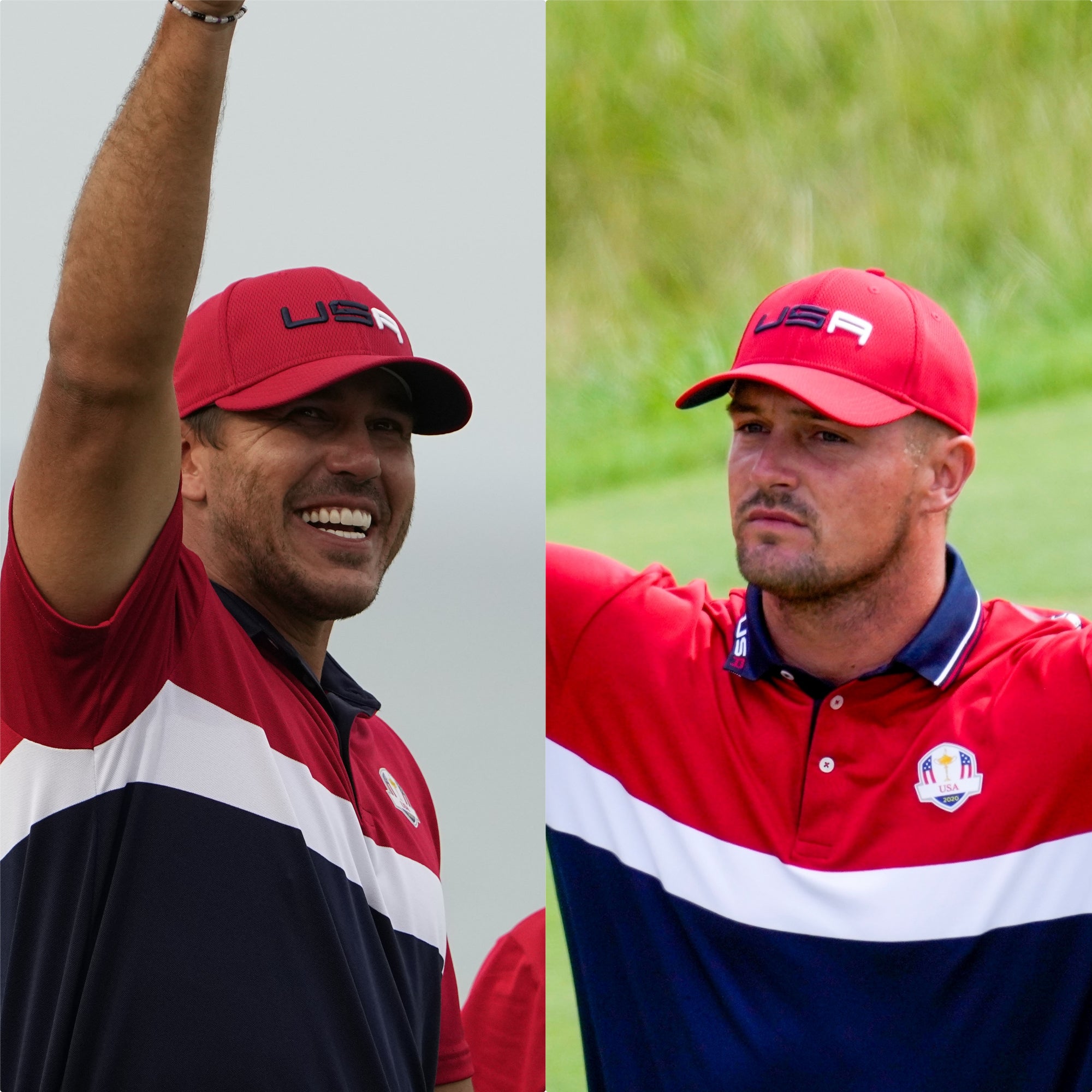 Brooks Koepka and Bryson DeChambeau will go head to head in Las Vegas next month (AP)