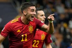 Spain’s Ferran Torres to play Nations League final despite injury against Italy