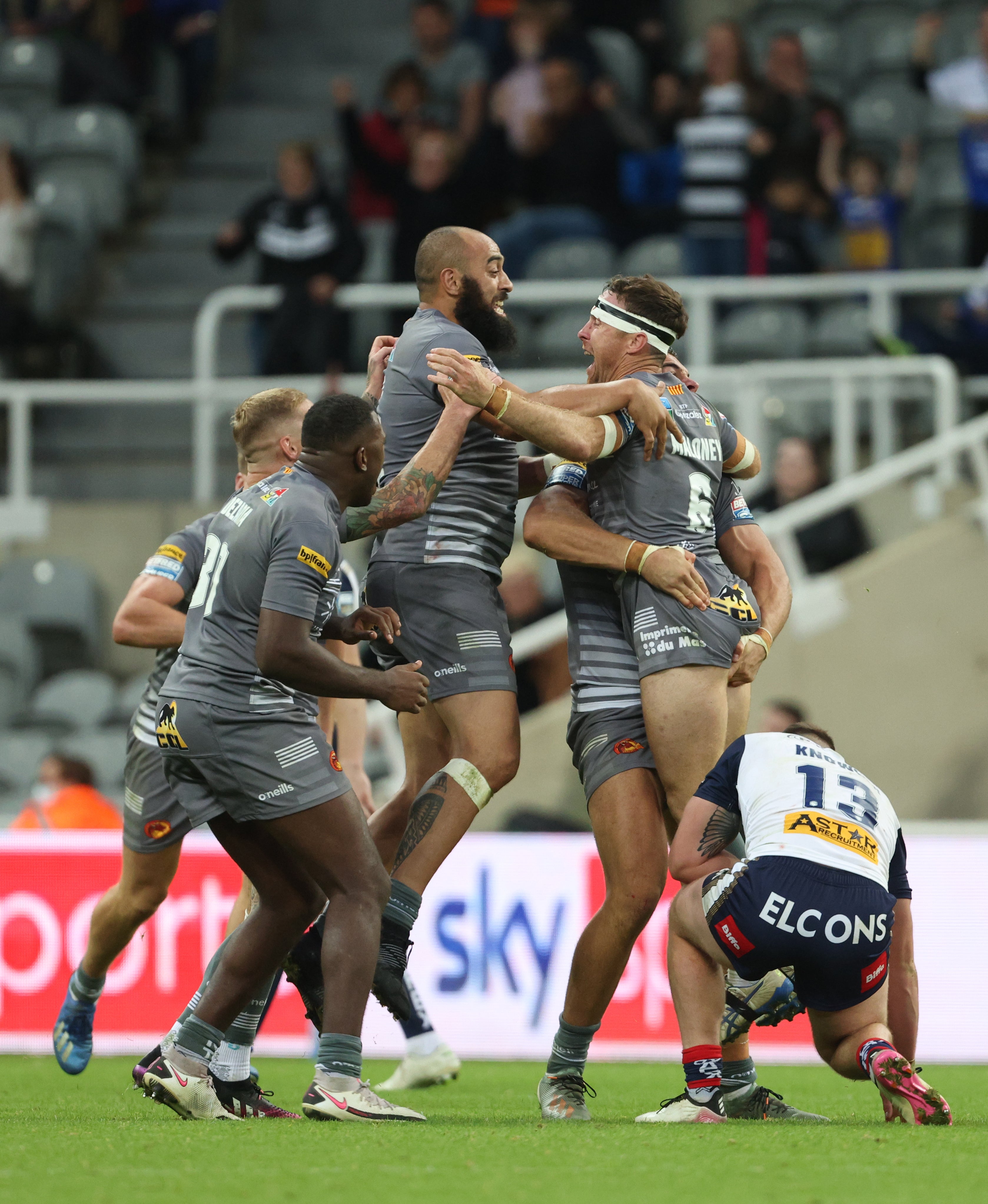 Catalans Dragons are looking to win their maiden Grand Final (Richard Sellers/PA)