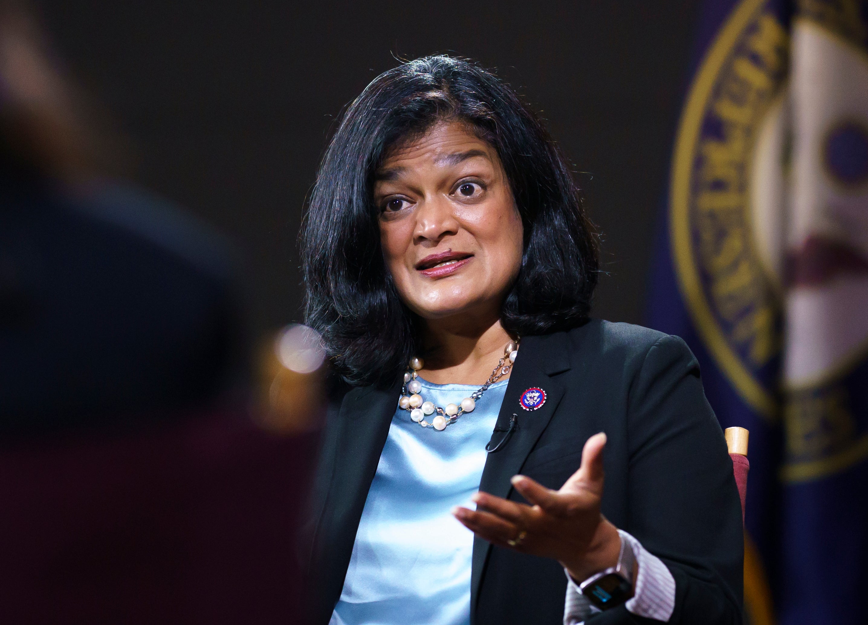 Pramila Jayapal thanks law enforcement for their ‘swift and professional response’