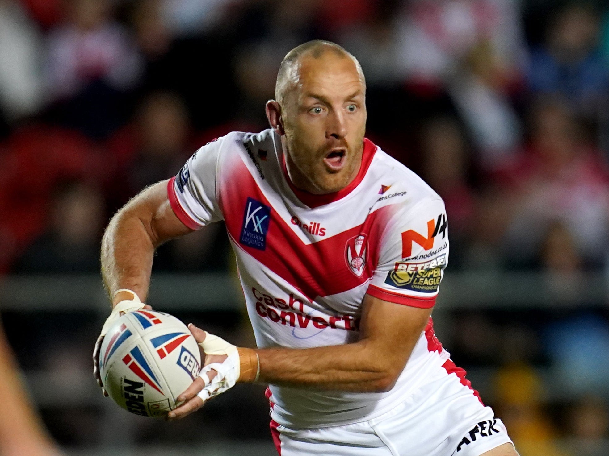 St Helens captain James Roby