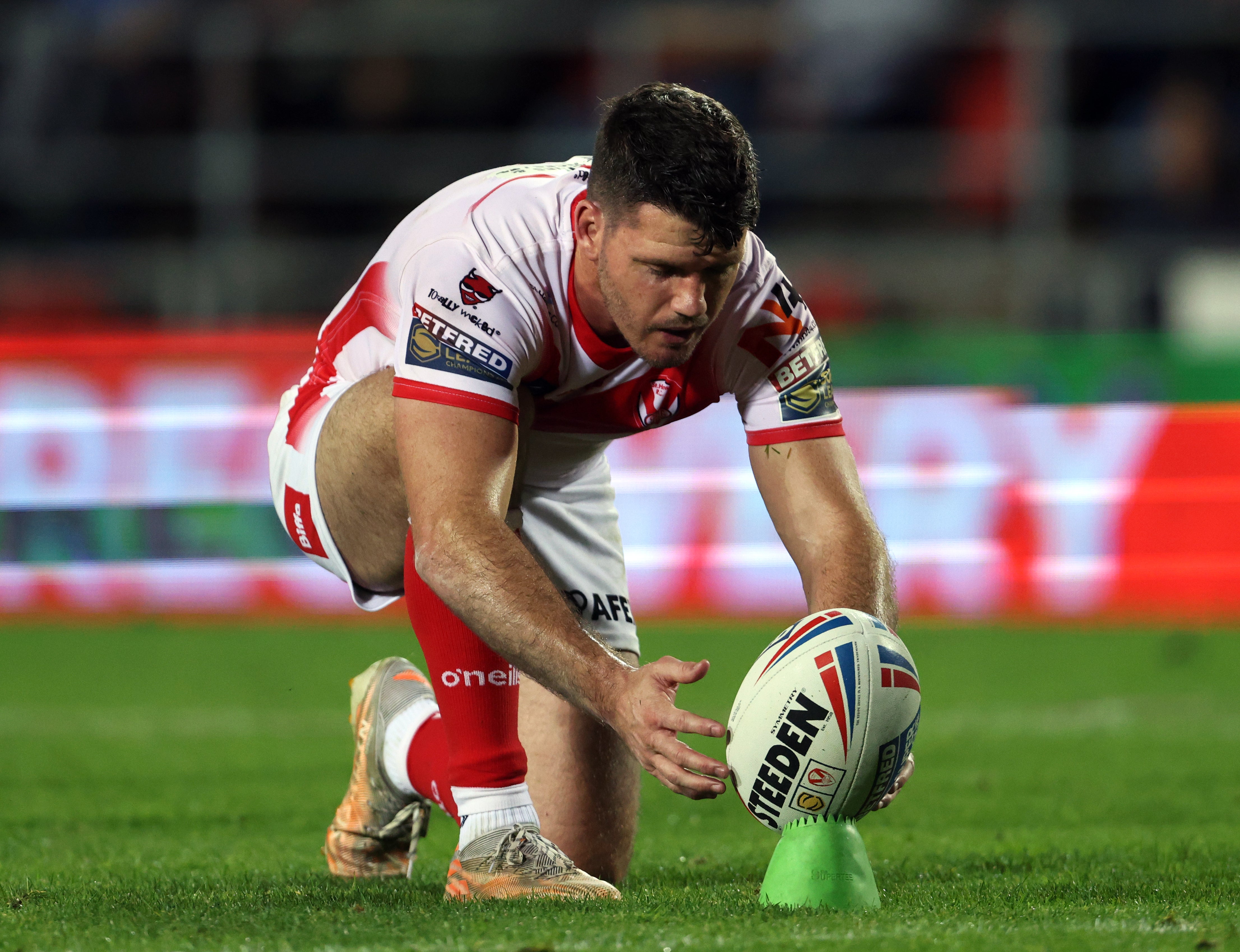 St Helens full-back Lachlan Coote has the added responsibility of goalkicking (Richard Sellers/PA)