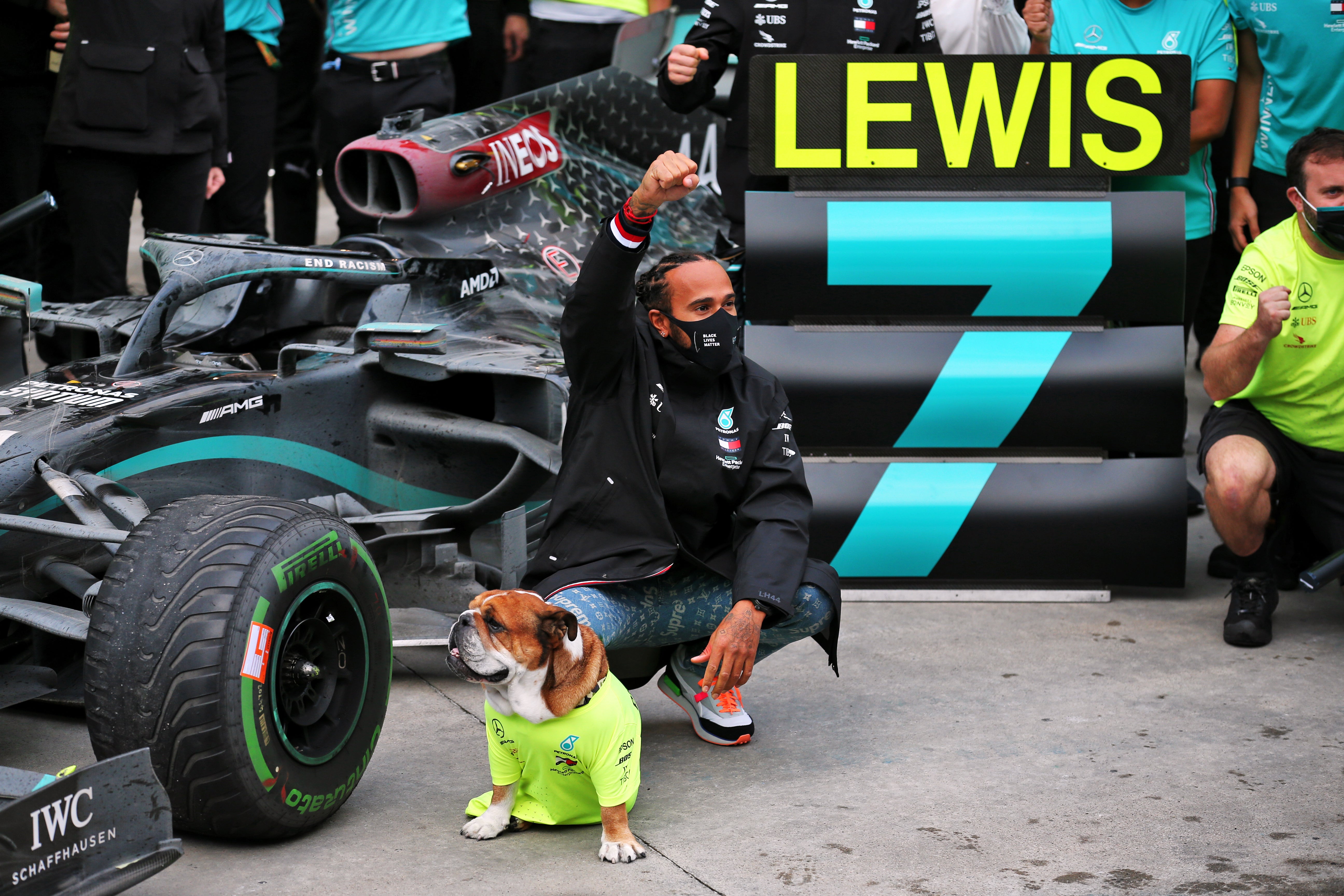 Hamilton clinched his record-equalling title in Istanbul last season (PA Wire)