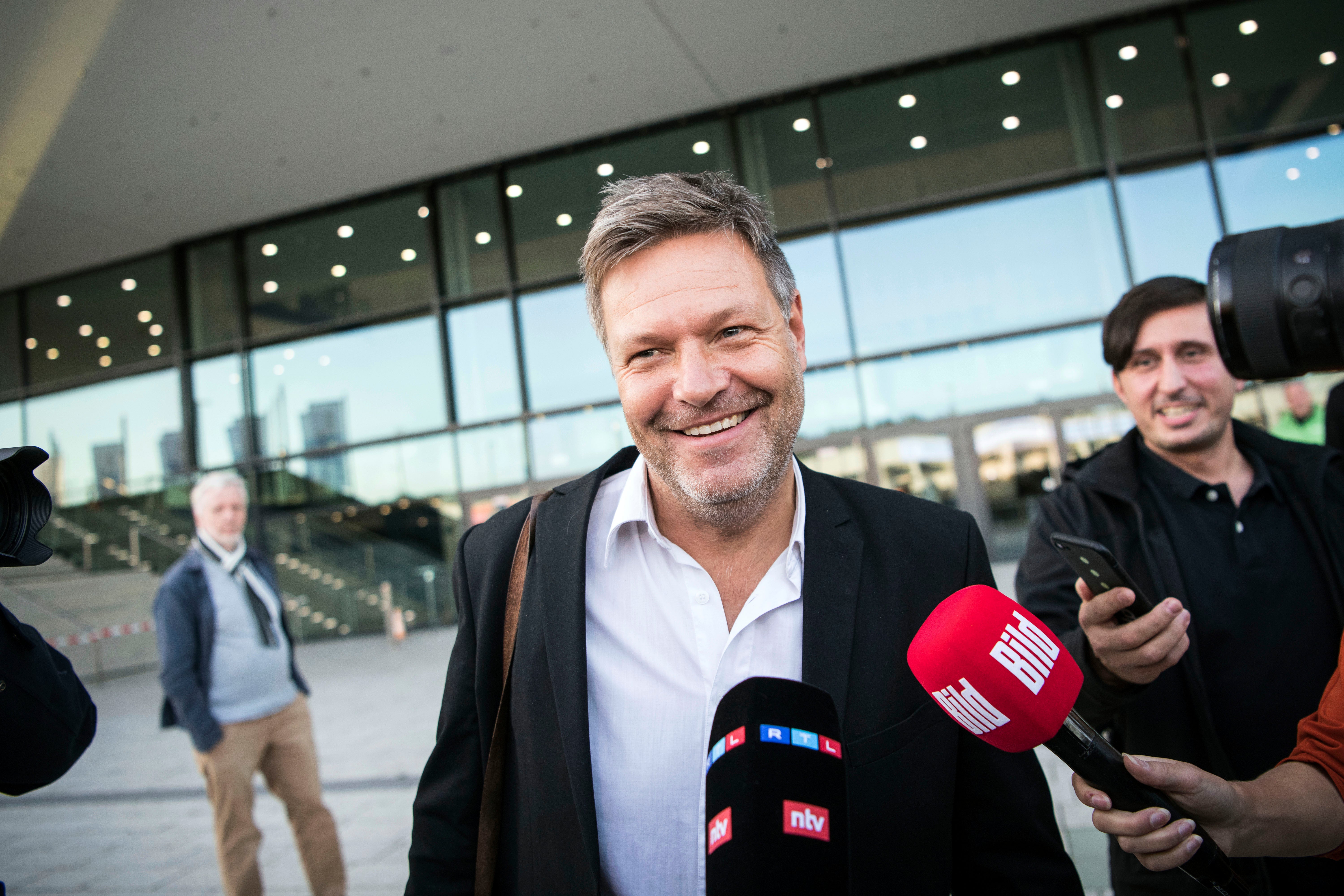 Robert Habeck, co-leader of the German Green party