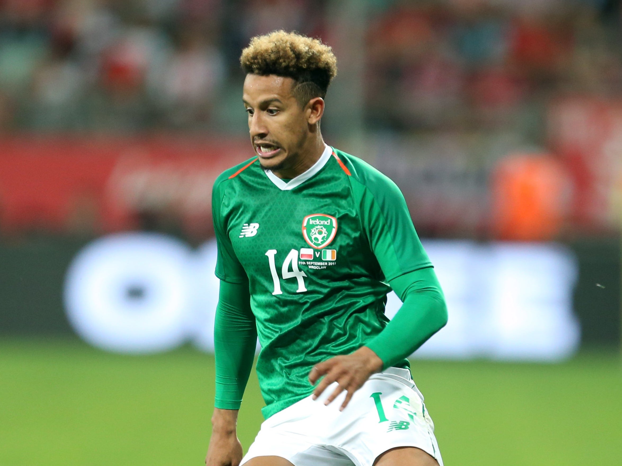 Callum Robinson scored twice as the Republic of Ireland won (Steven Paston/PA)