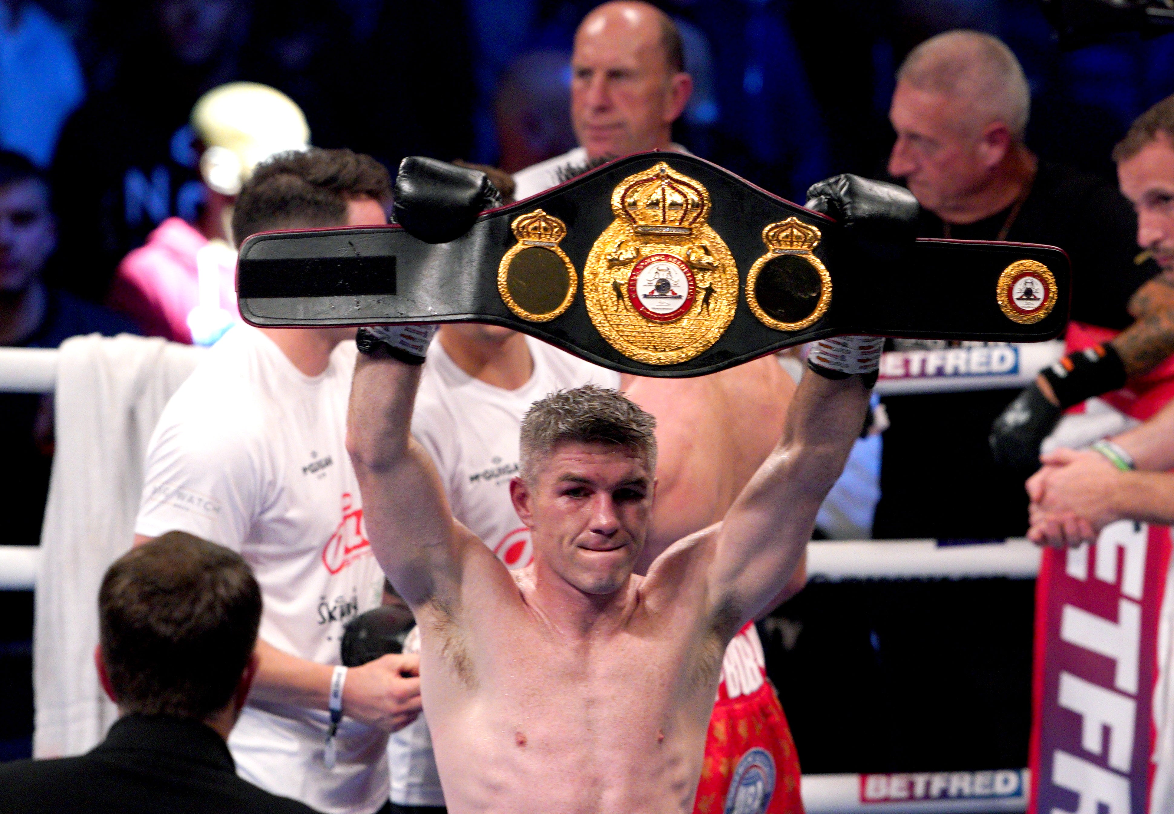 Liam Smith produced an eight-round stoppage (Peter Byrne/PA)