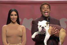 Kim Kardashian mocks her own company with ‘Skims for dogs’ SNL sketch