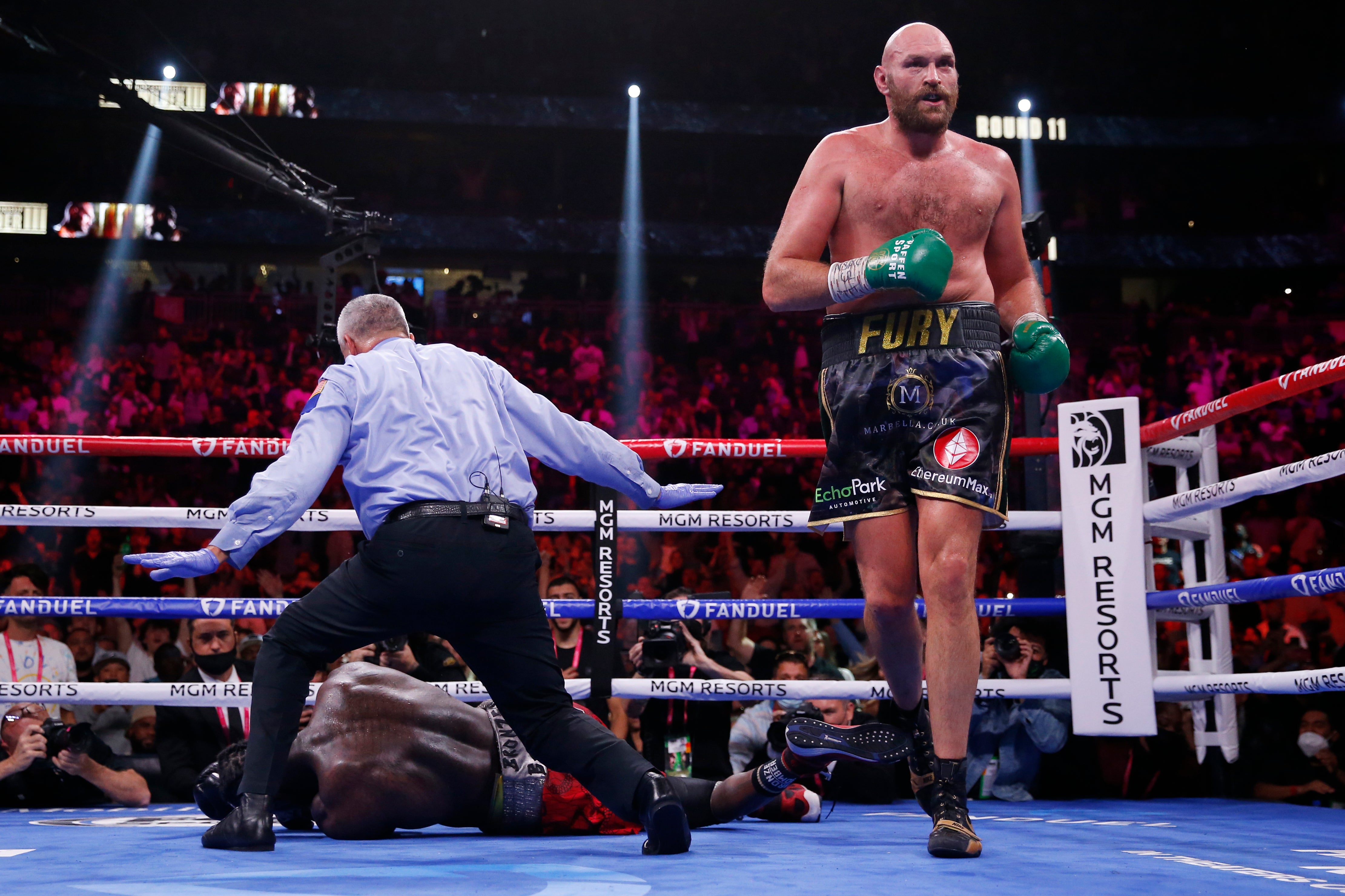 Tyson Fury declares himself the best in his era after beating Deontay Wilder