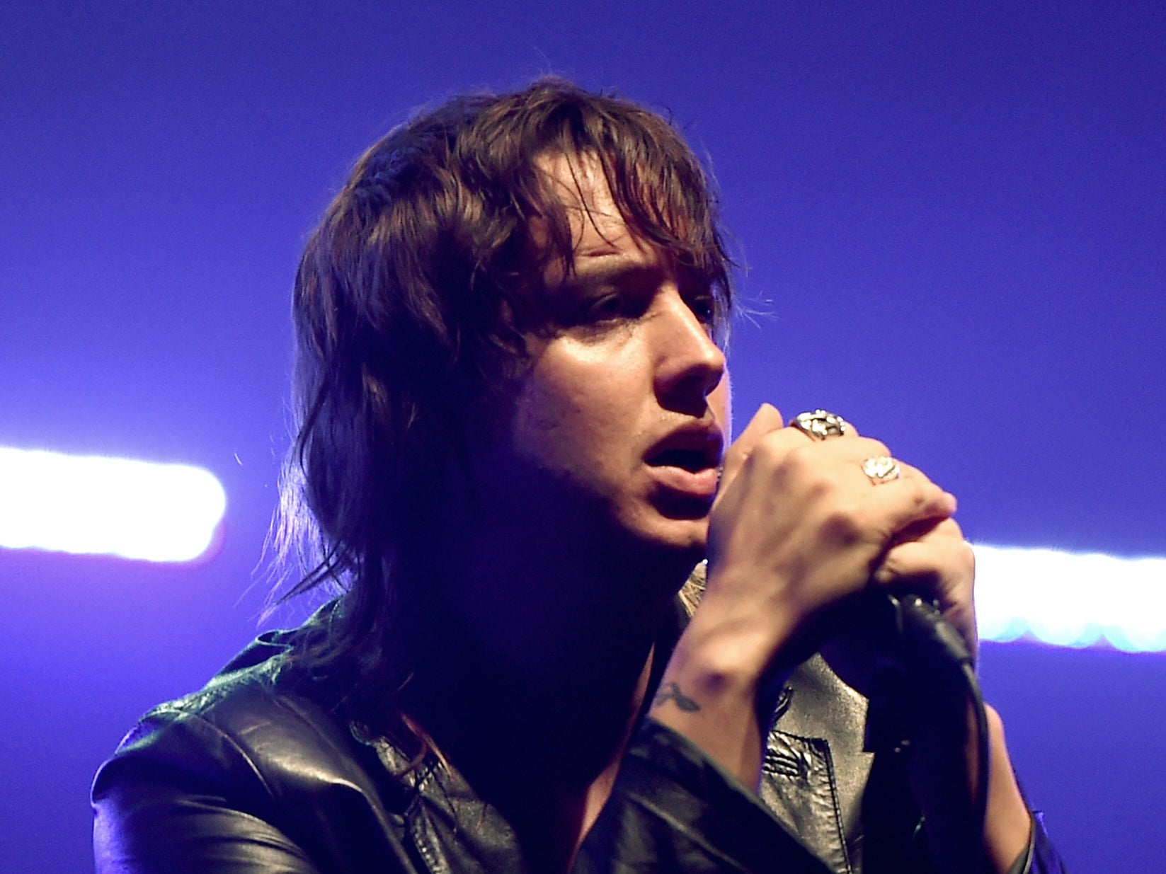 Julian Casablancas performing in 2016
