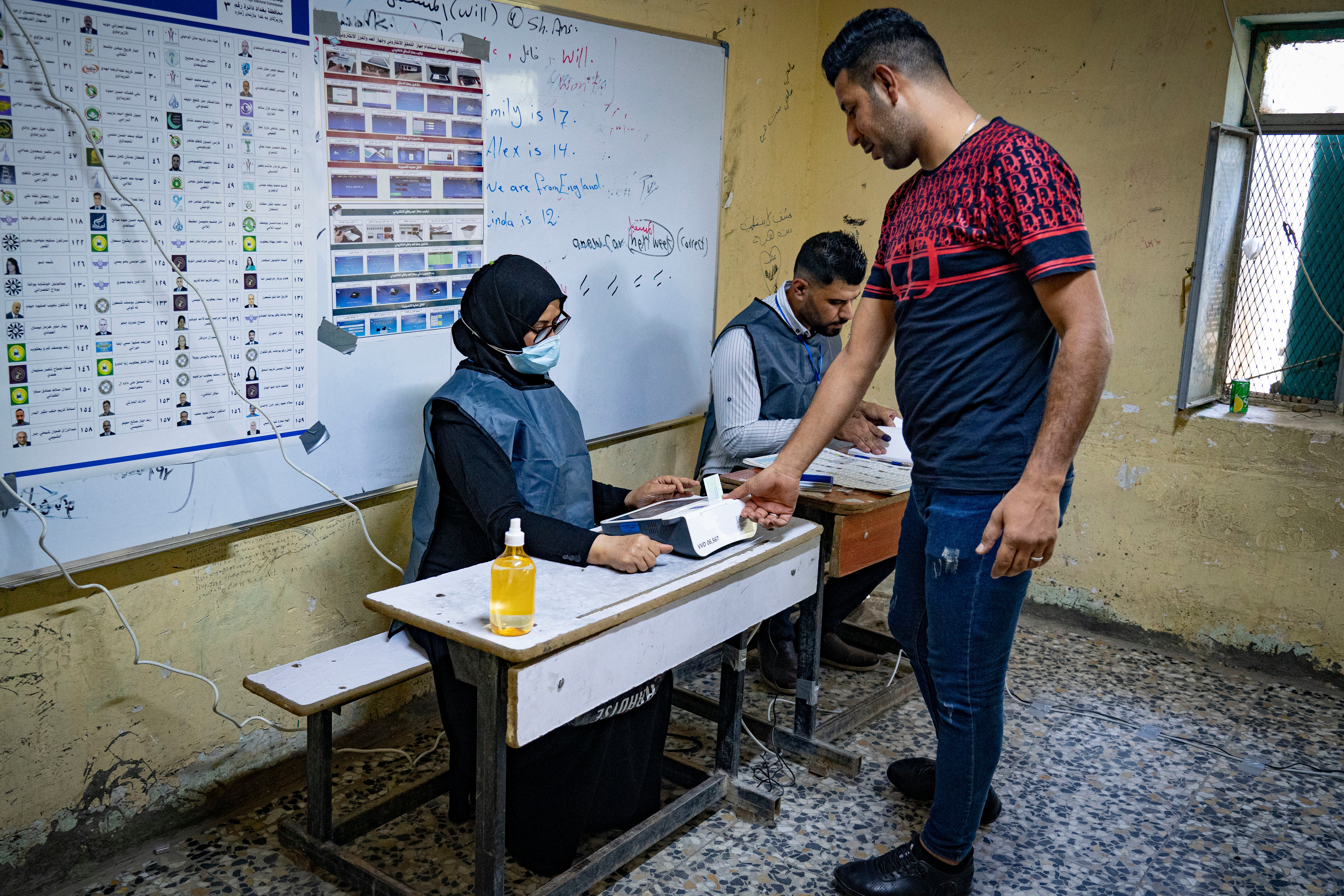 Election officials warned media of a low turnout