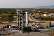 Blue Origin launch – live: William Shatner set to become oldest ever person in space today