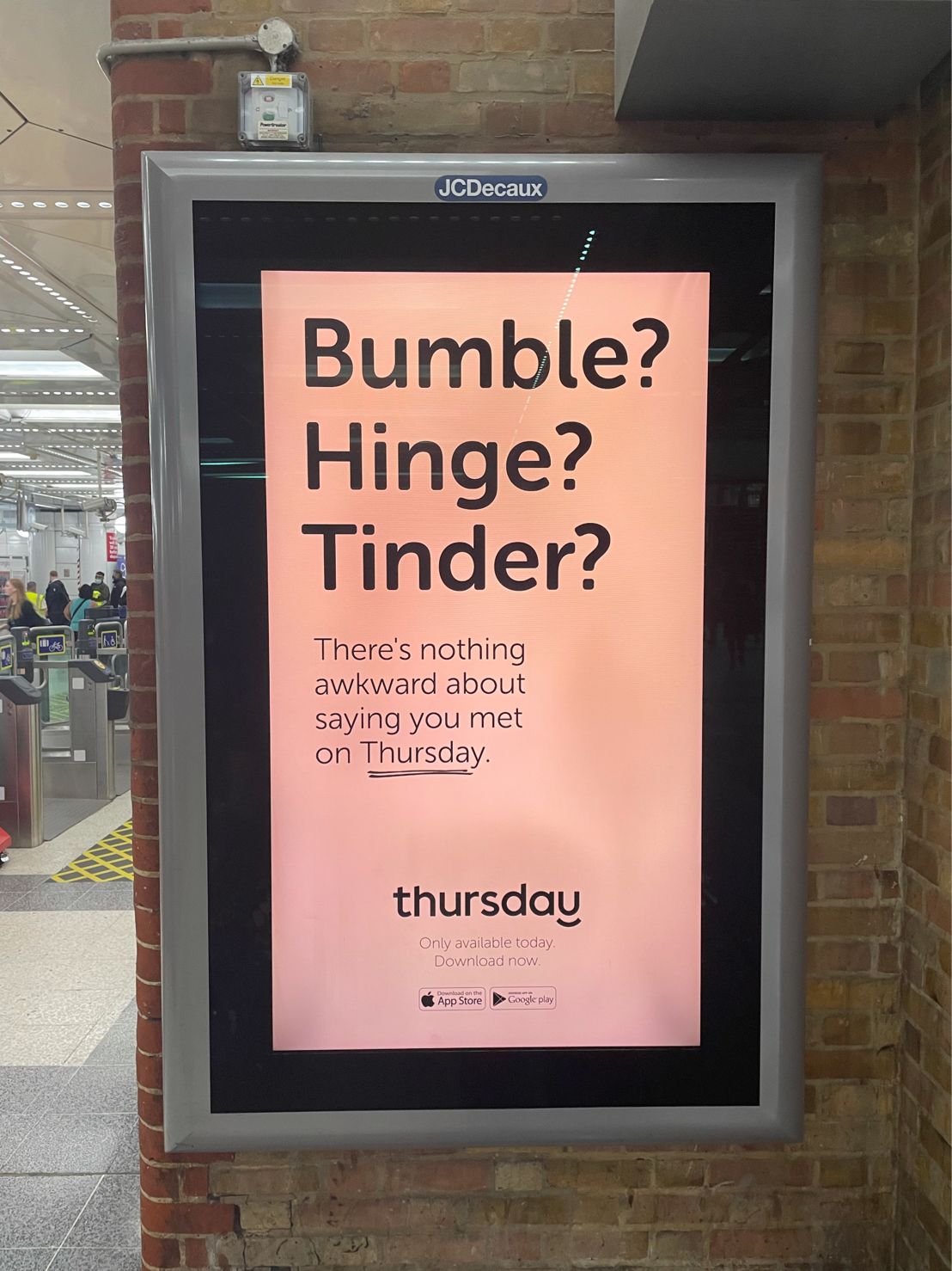 Thursday is making headway among the numerous dating apps