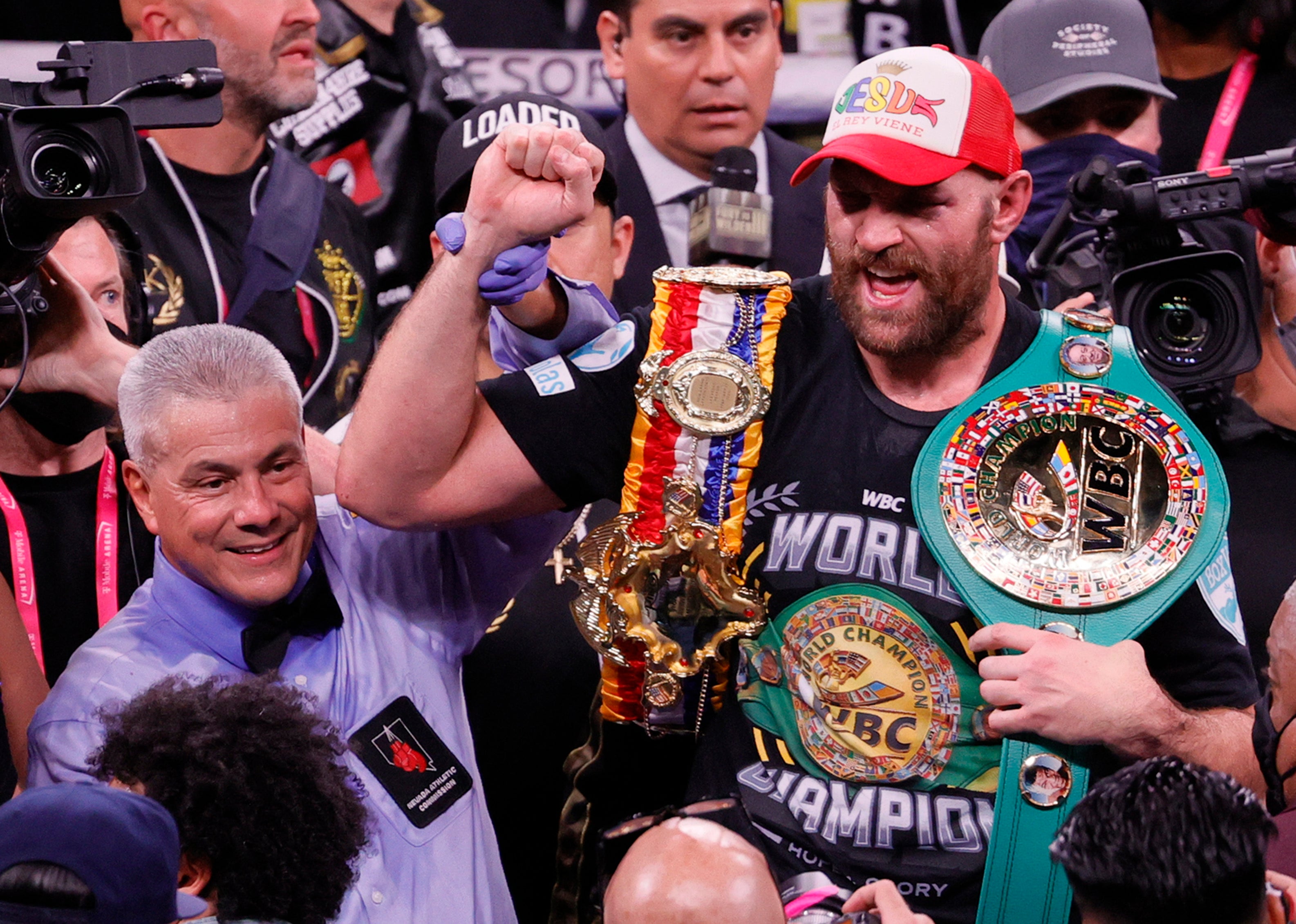 Tyson Fury is on top of the world after another dominant performance