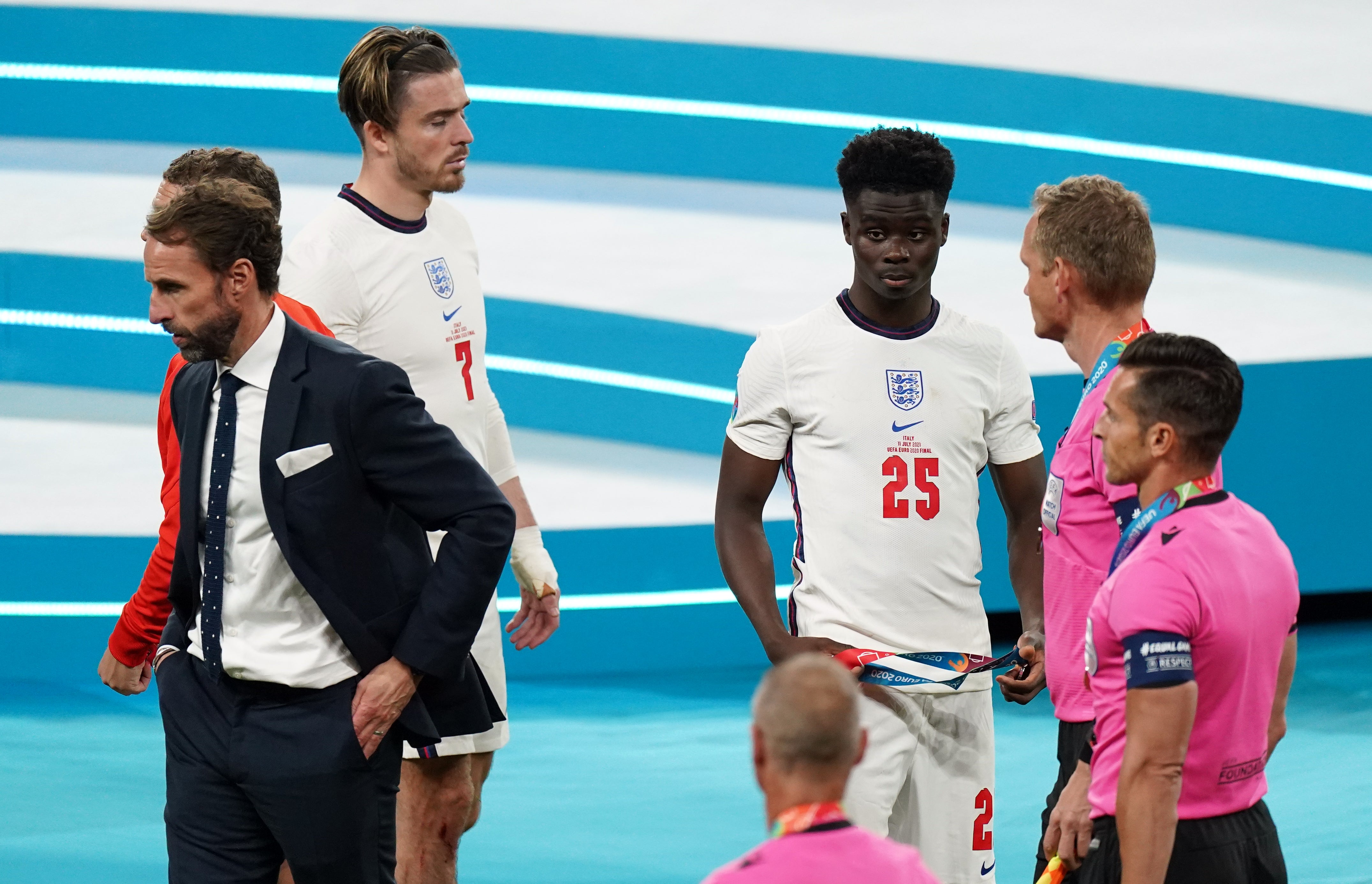 England lost the Euro 2020 final to Italy (Mike Egerton/PA)