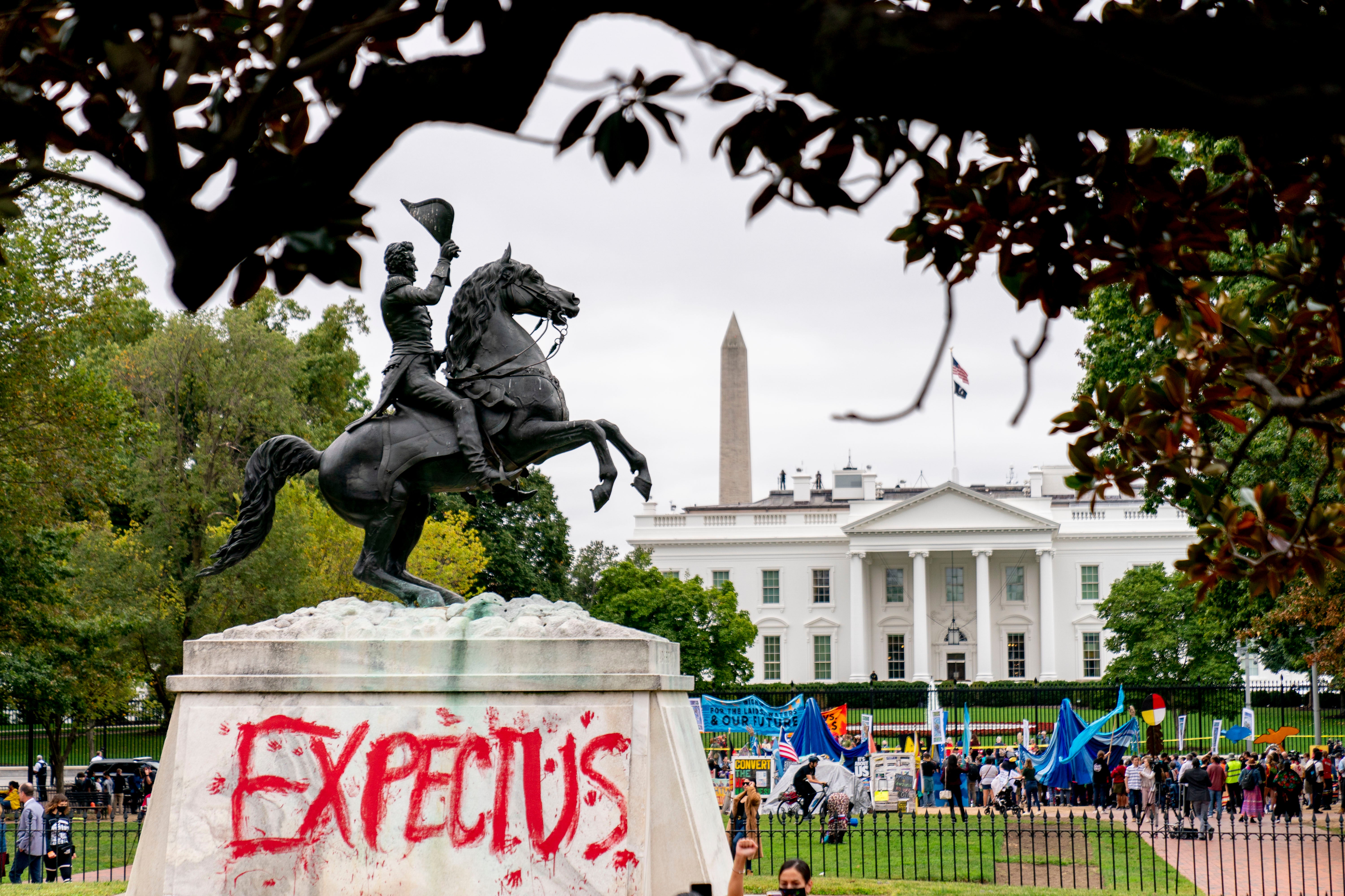 APTOPIX Indigenous Activists White House