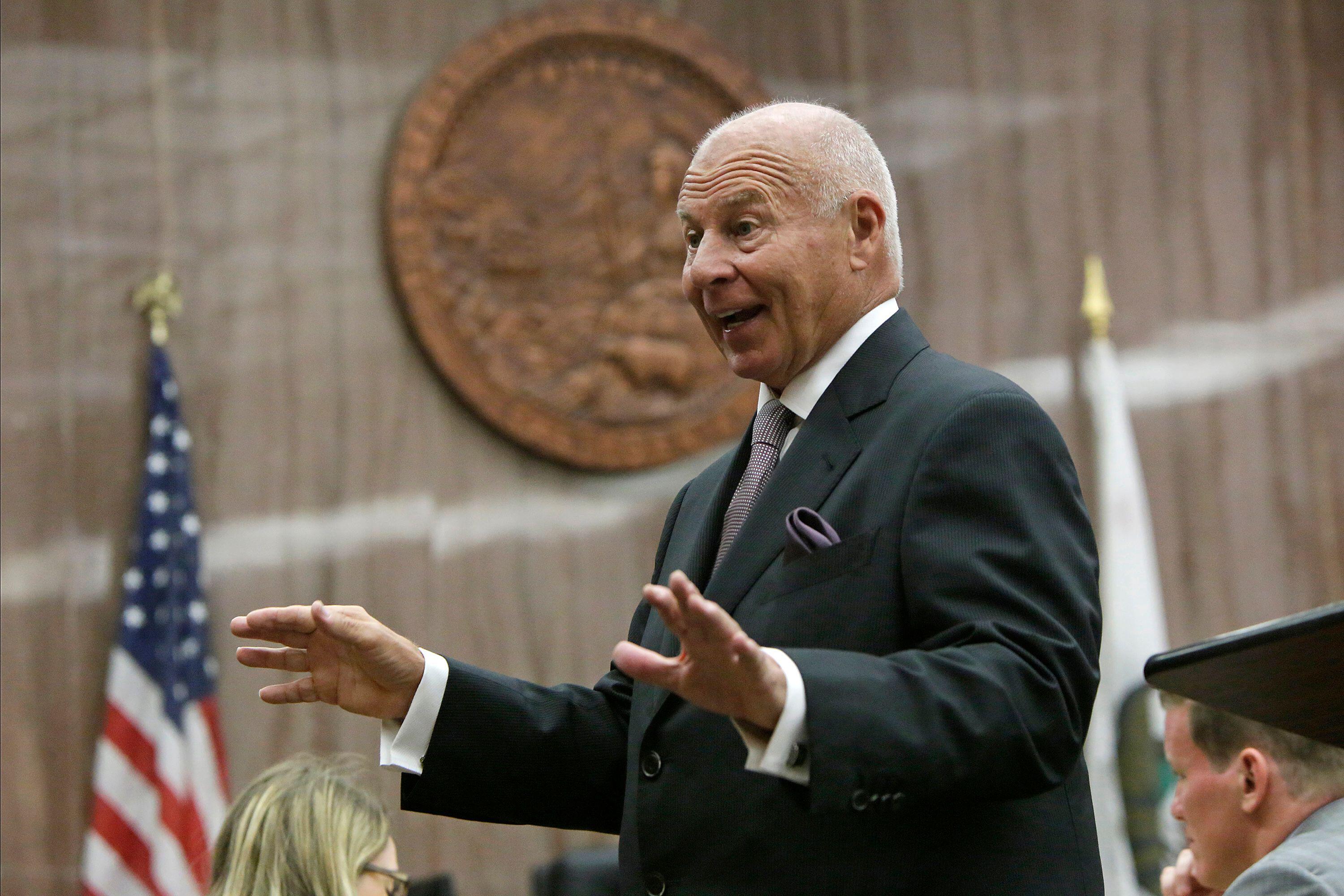 Thomas Girardi in action in the courtroom