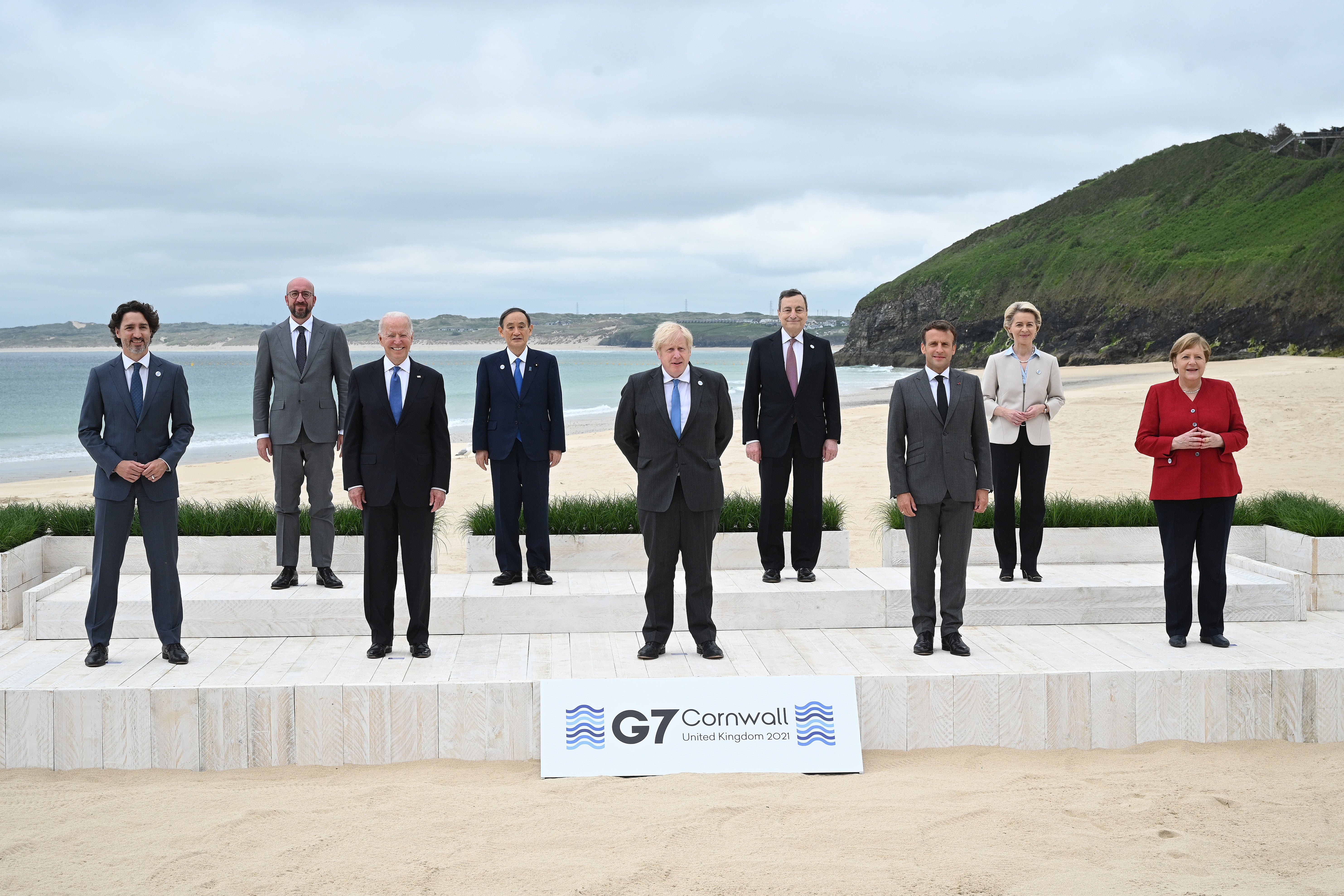 ‘I would say that it mattered that we were (virtually) in the room at the G7 summit. So often, women are not’