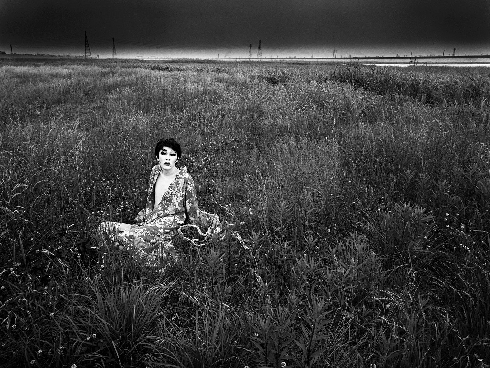 Eikoh Hosoe. ‘By the Arakawa River, Near Yotsugi, Tokyo, 1971’