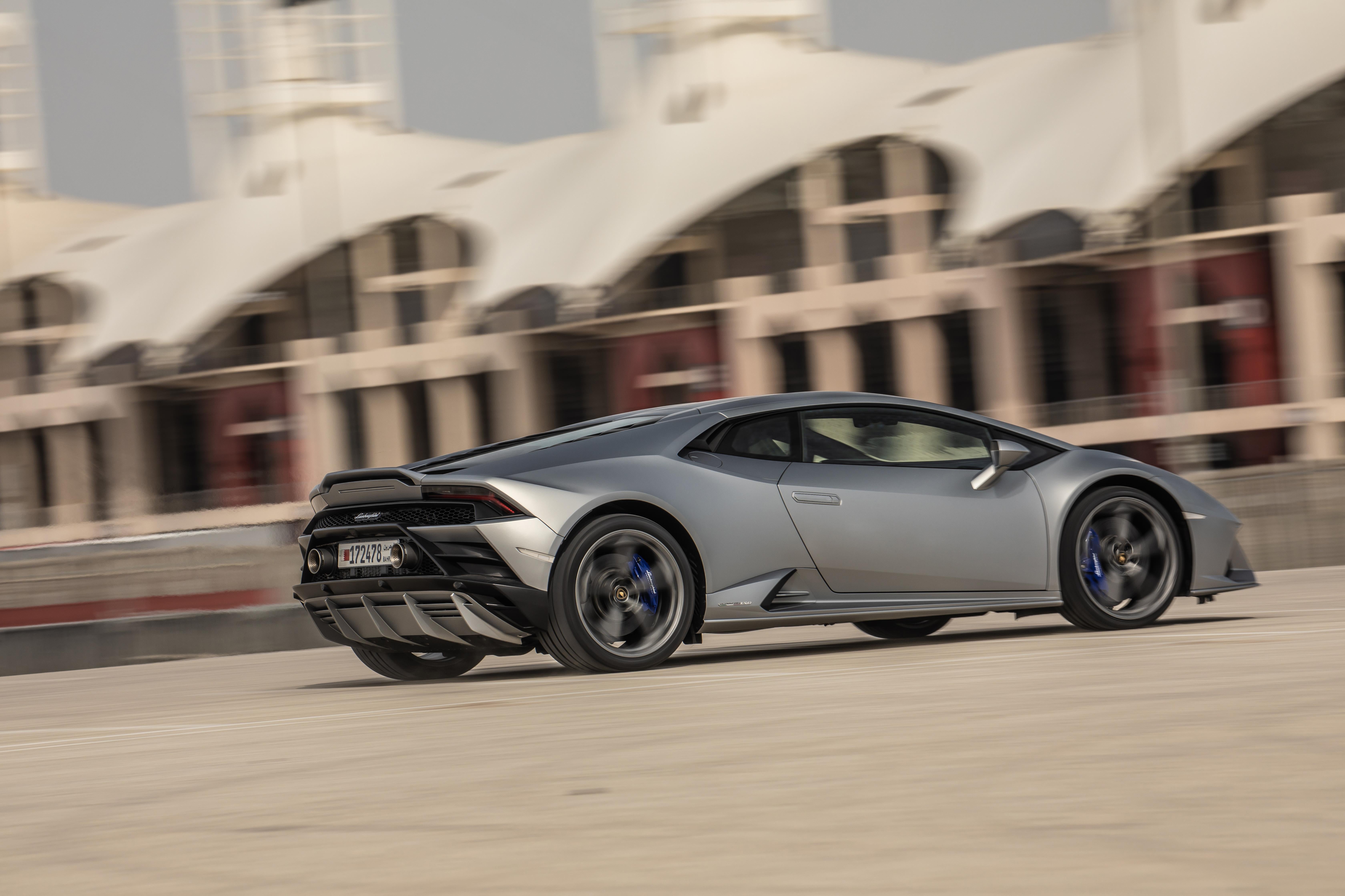 The Huracán EVO.