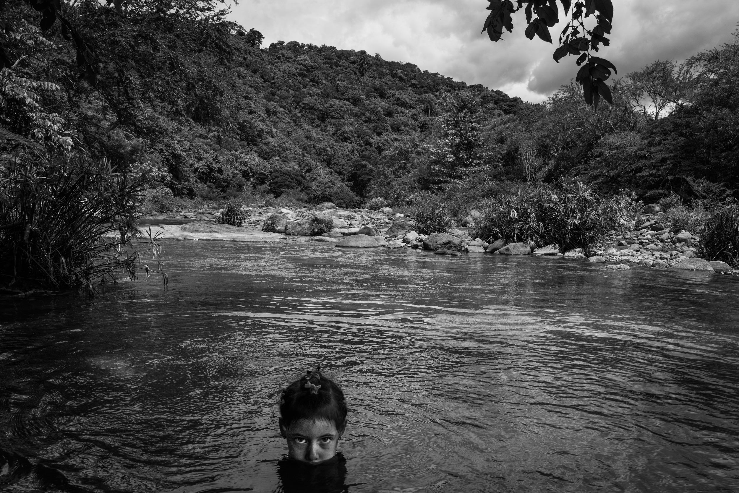 Yara River. Sierra Maestra Mountains, Cuba. July 2019