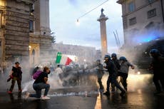 Neo-fascists exploit 'no-vax' rage, posing dilemma for Italy