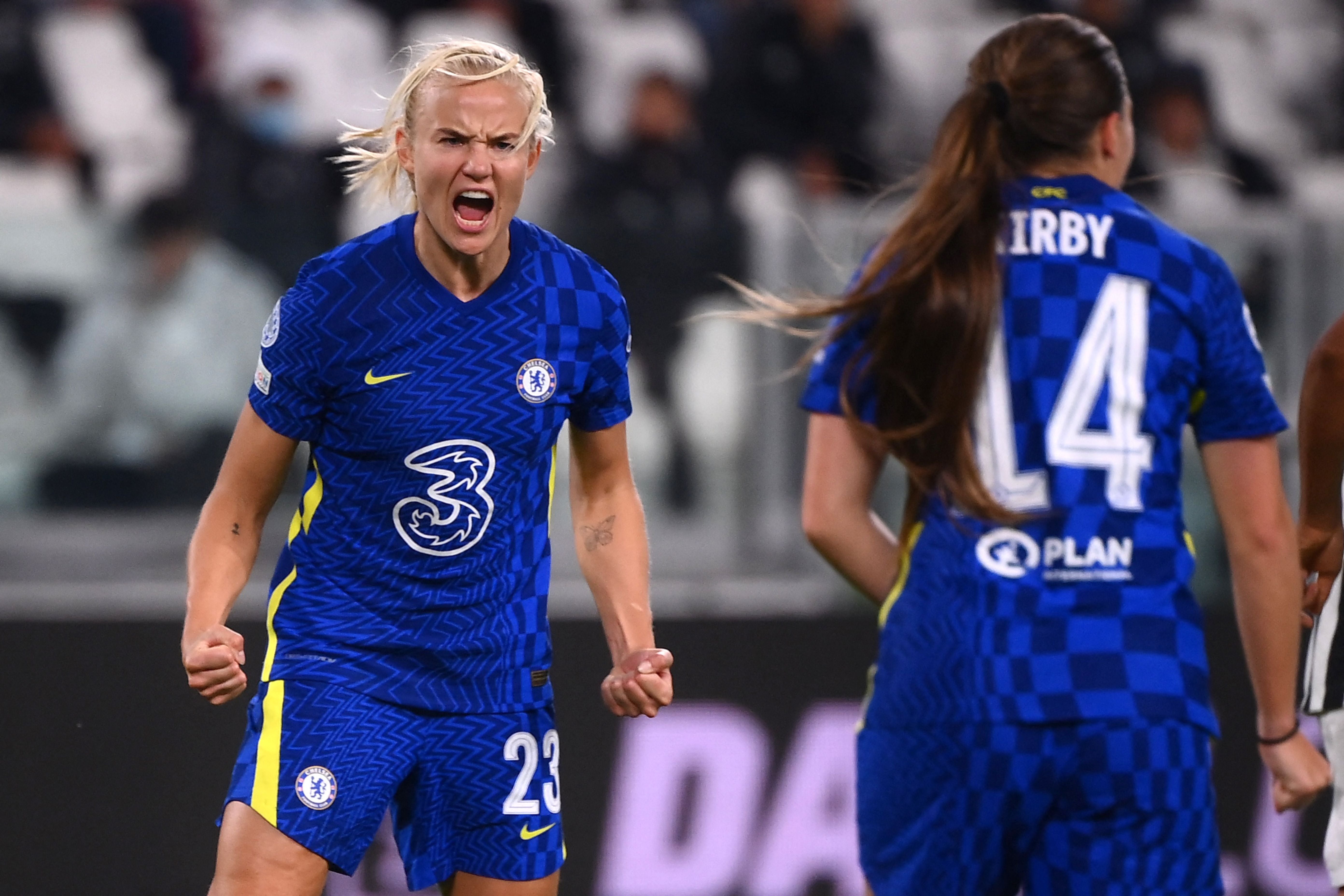 Pernille Harder scored the winner in Turin