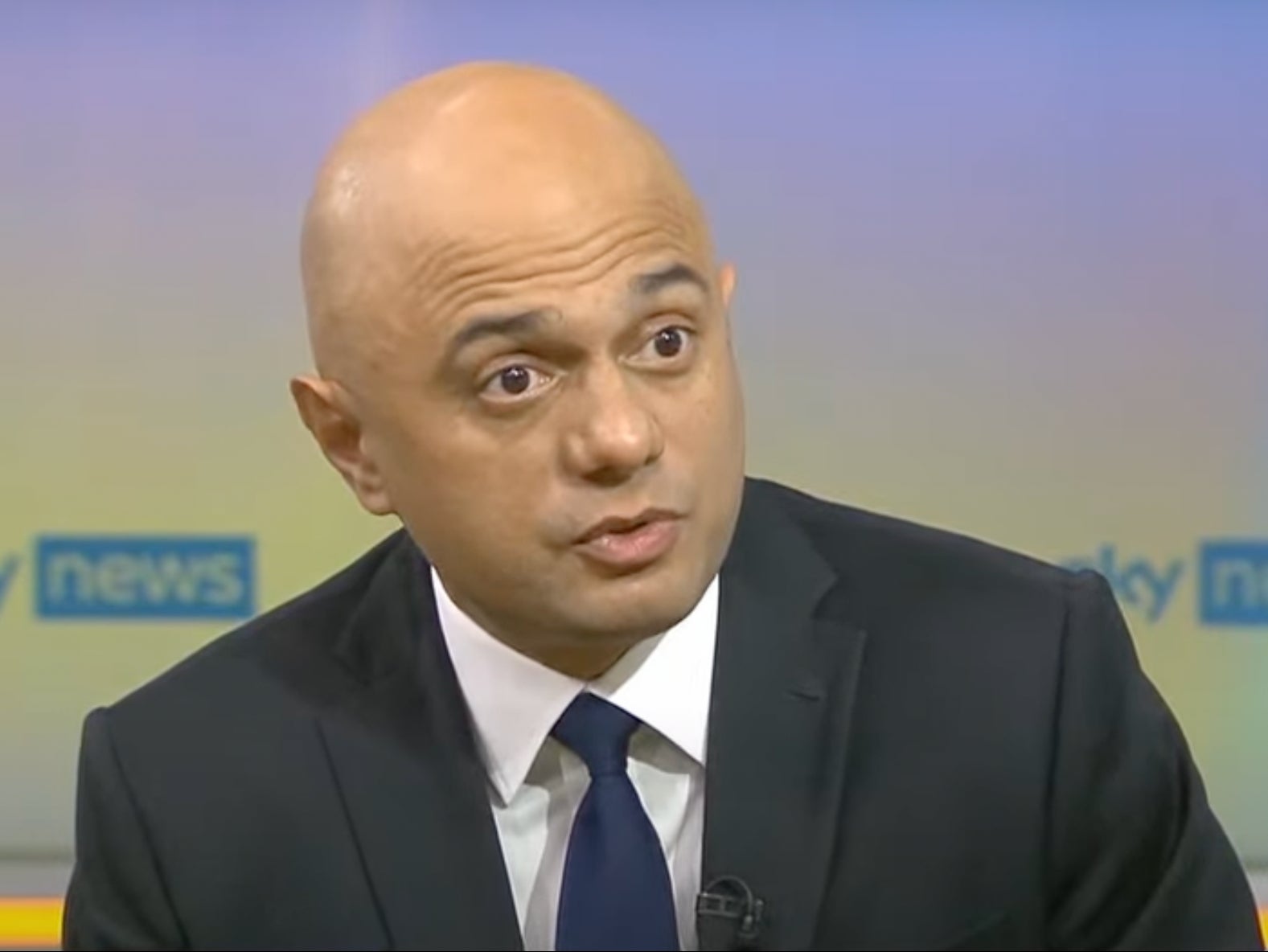 Health secretary Sajid Javid