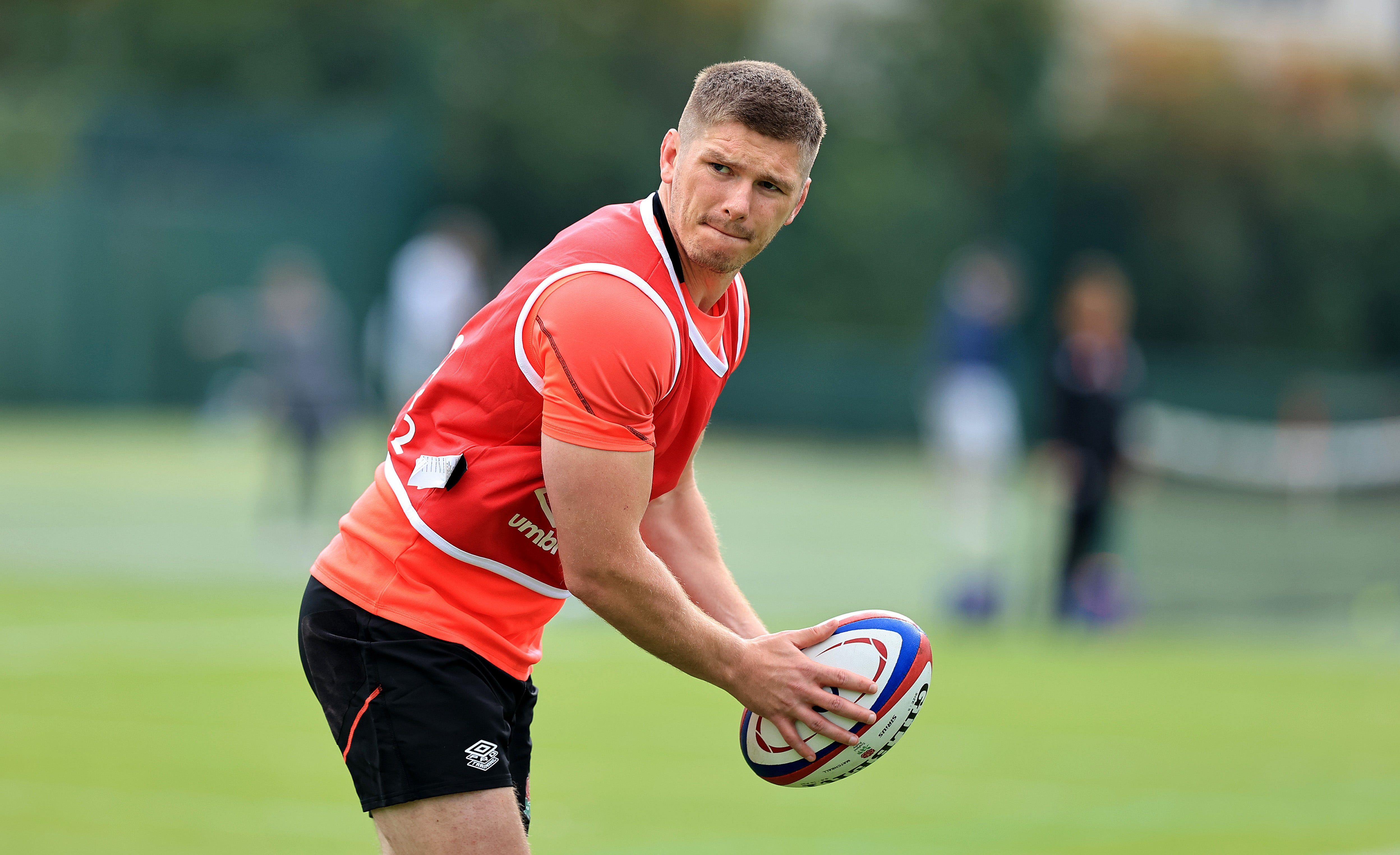 Farrell took over captaincy duties from Dylan Hartley