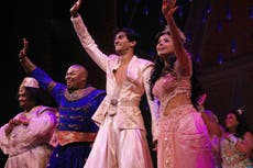 Actors of Indian descent proud to lead Broadway's 'Aladdin'