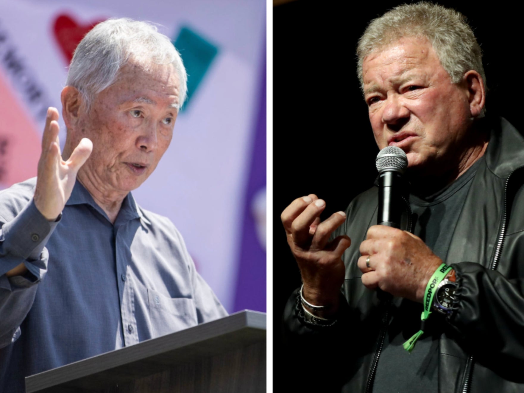 George Takei and William Shatner have a long-running feud