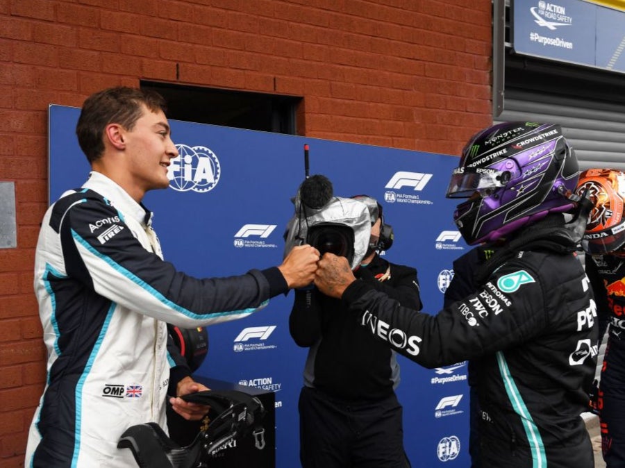 George Russell will drive alongside Lewis Hamilton next season