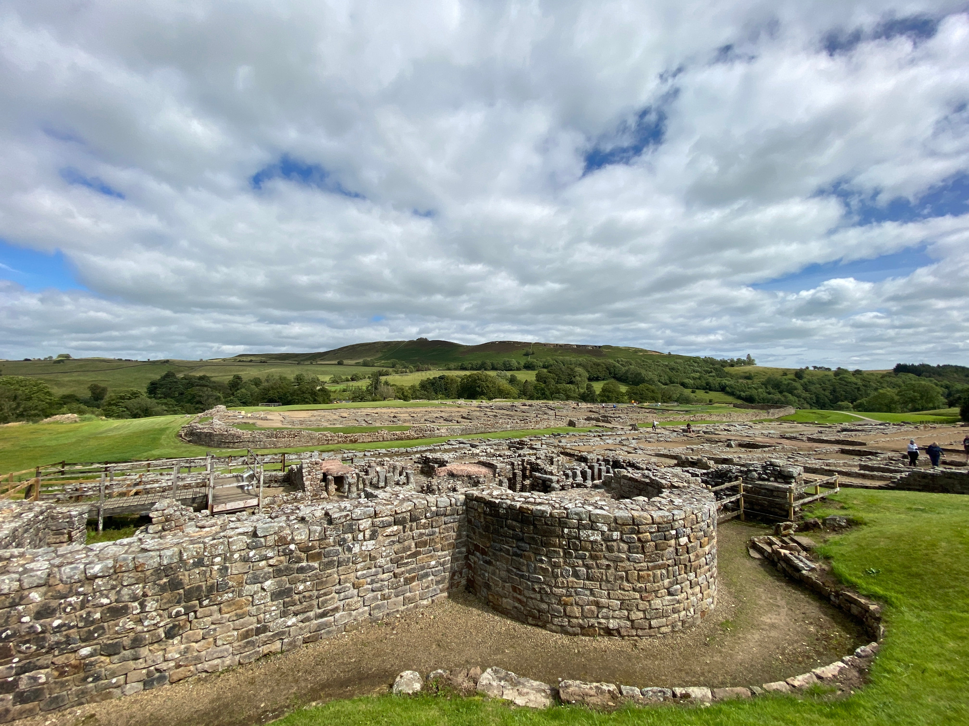 The Roman Vindolanda Fort & Museum