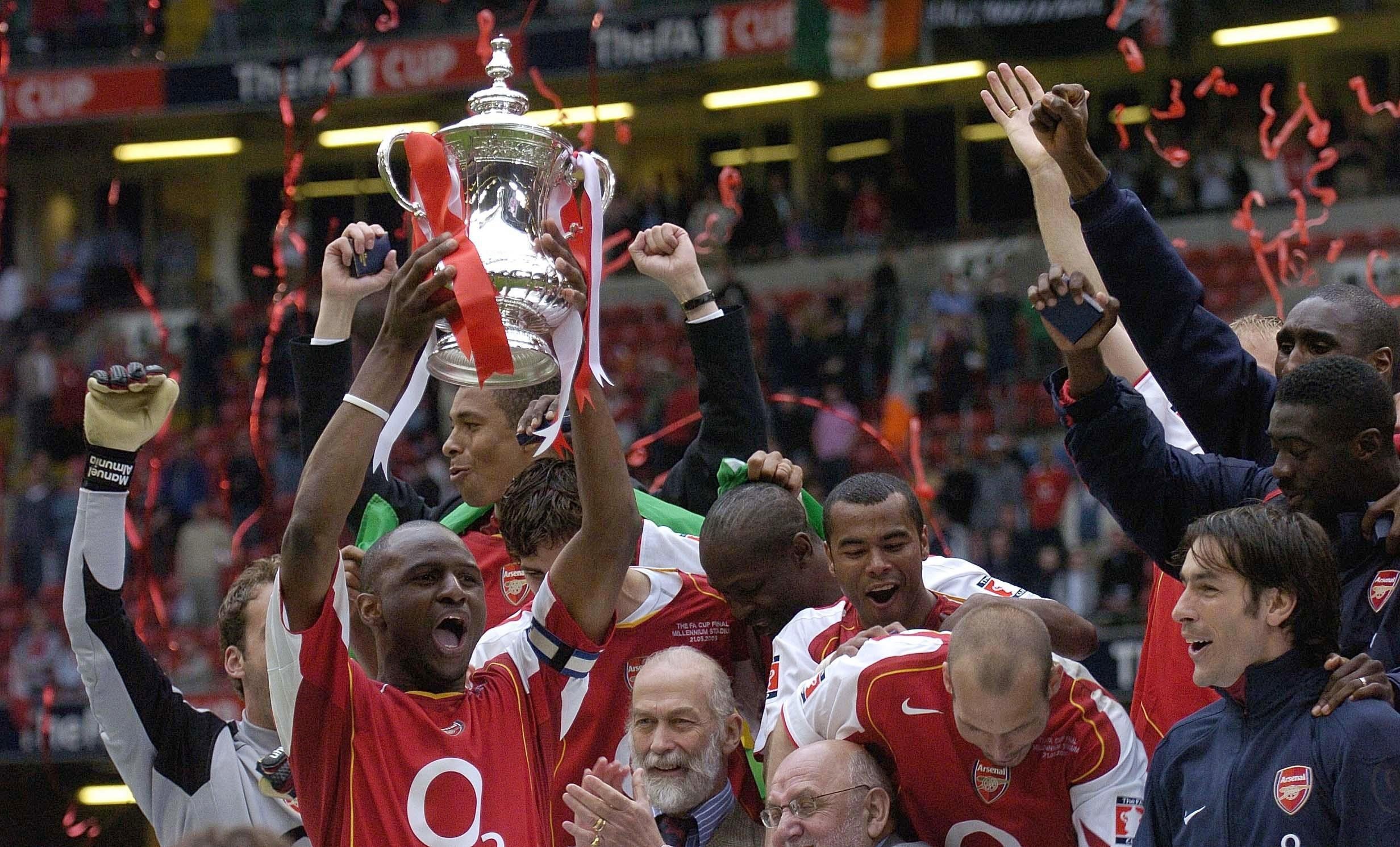 Patrick Vieira is an Arsenal great (Rebecca Naden/PA)