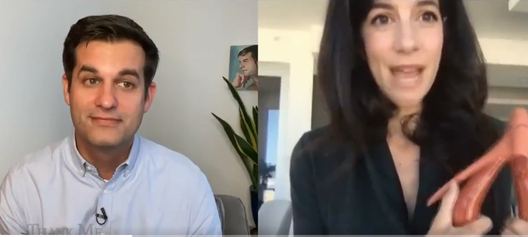 Jessica spoke on The Daily Show about her lobbying for textbooks to focus on the clitoris