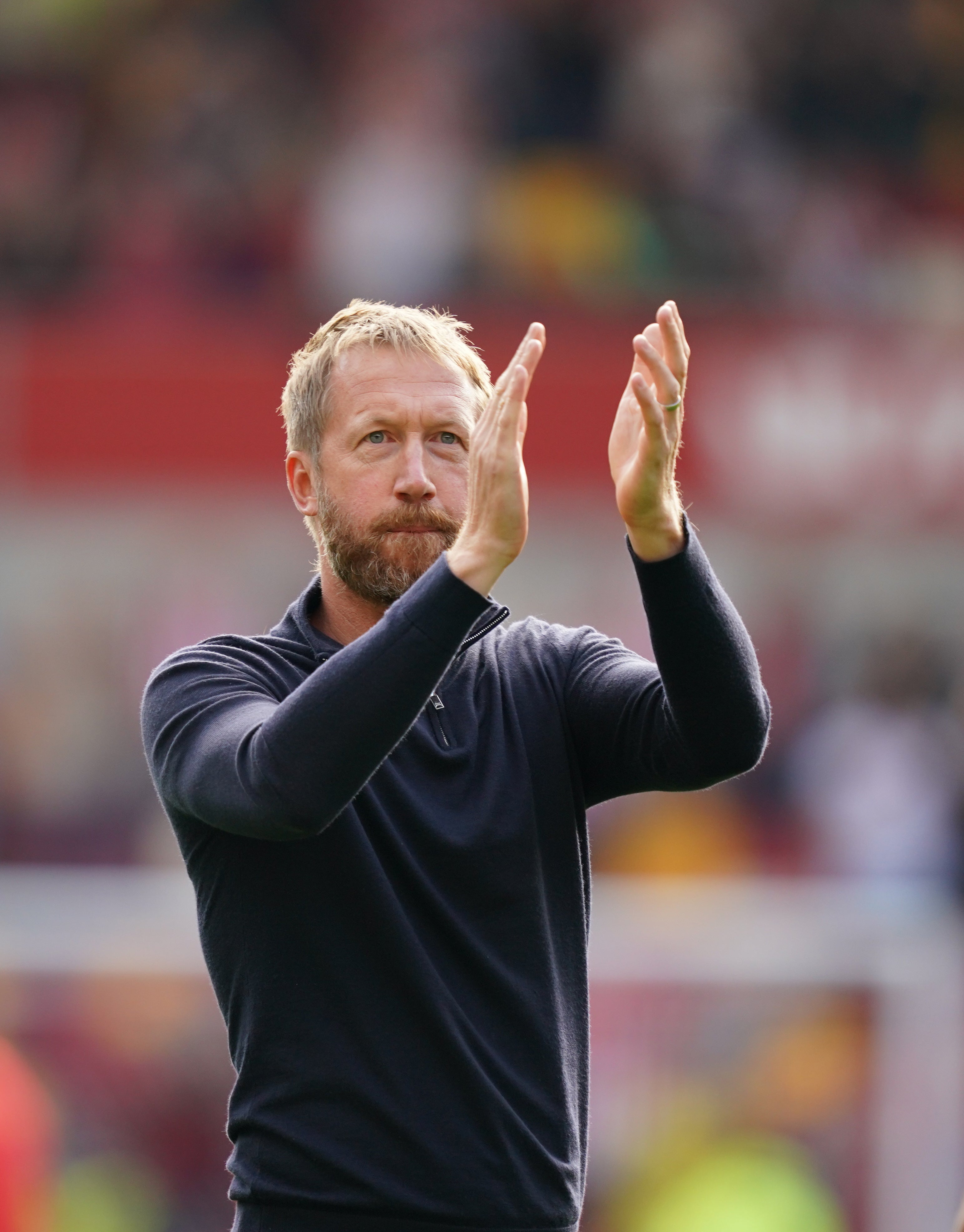 Brighton manager Graham Potter is preparing for a trip to bottom club Norwich (Dominic Lipinski/PA)