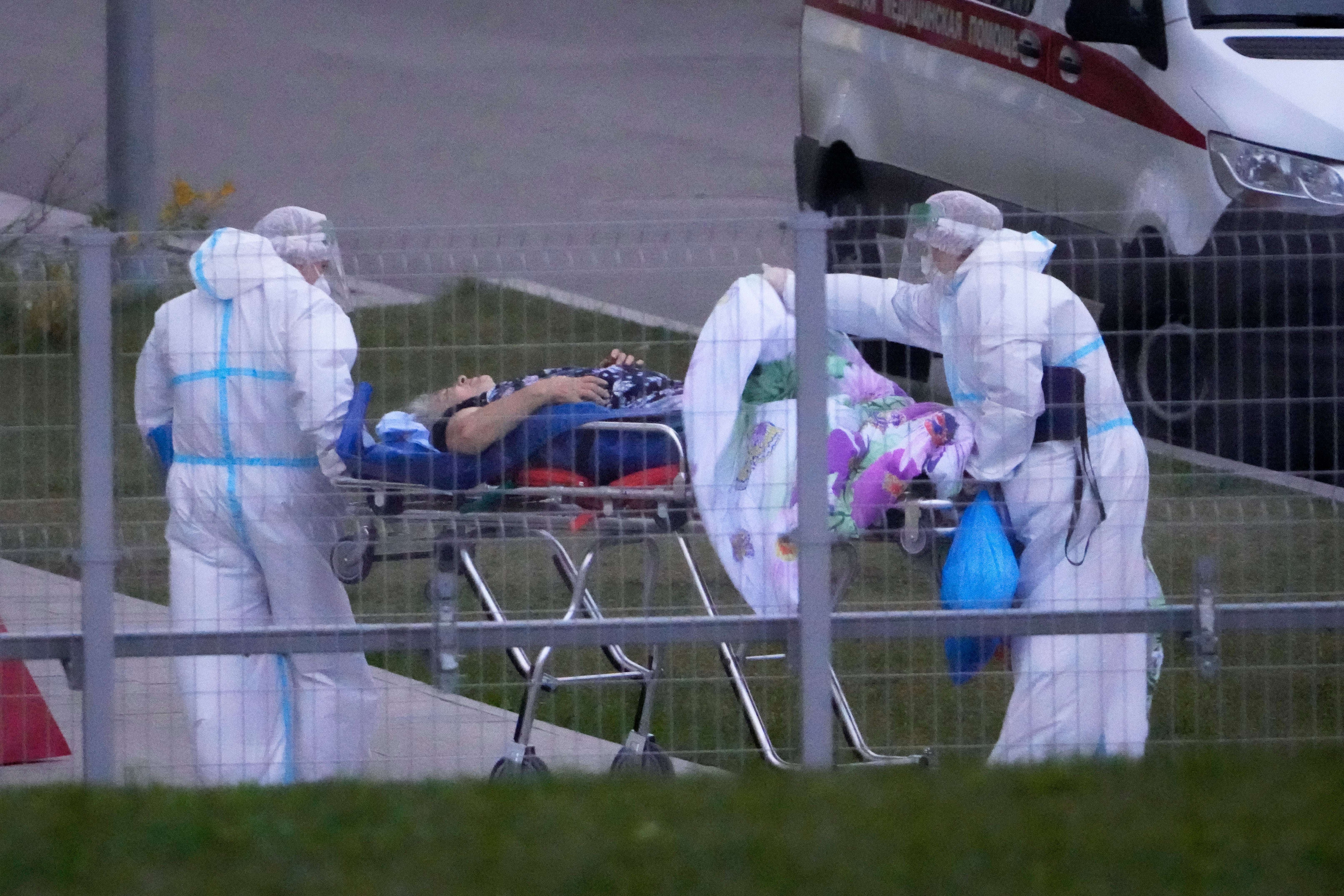 Virus Outbreak Russia