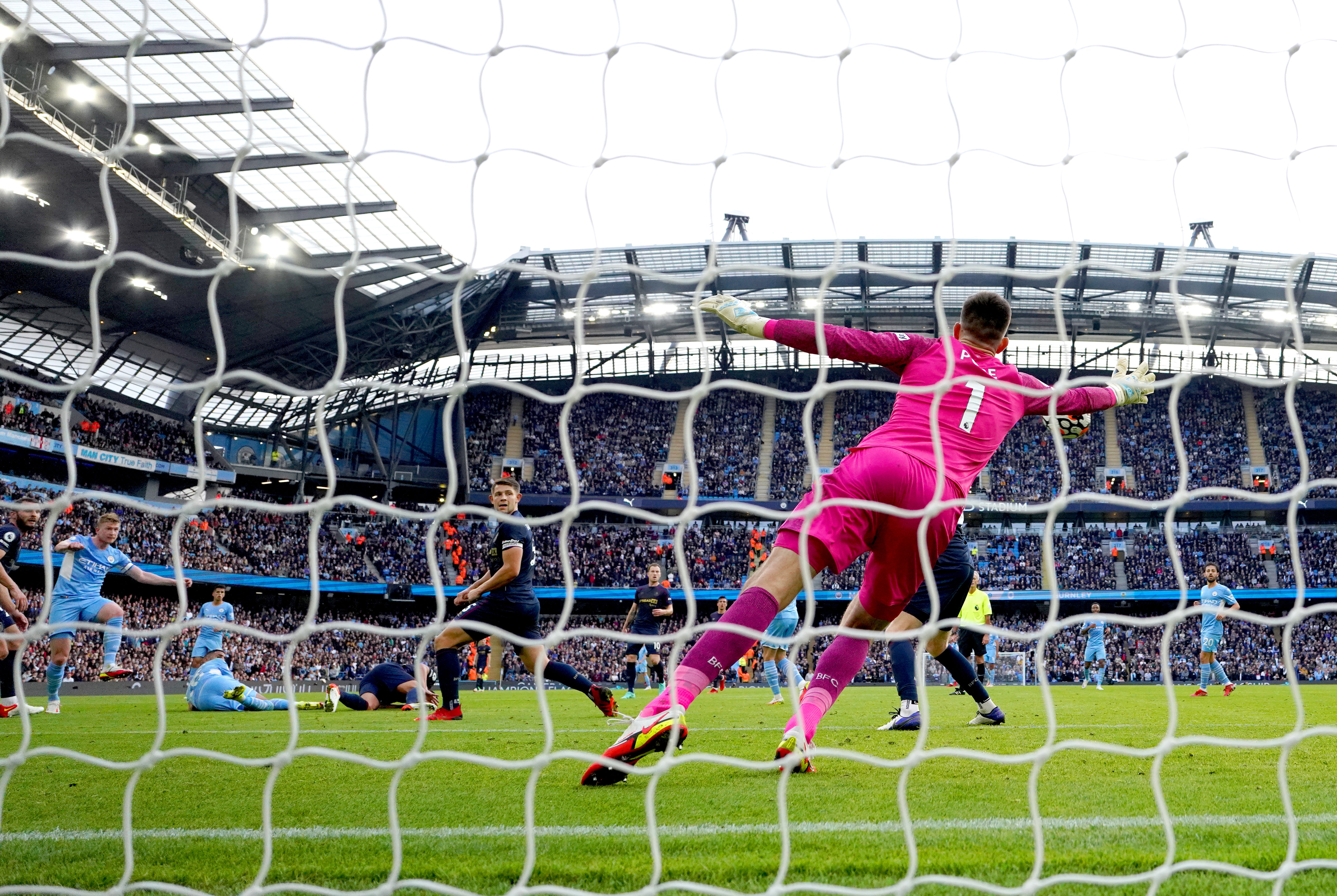 Kevin De Bruyne rubber-stamped victory for City (Martin Rickett/PA)