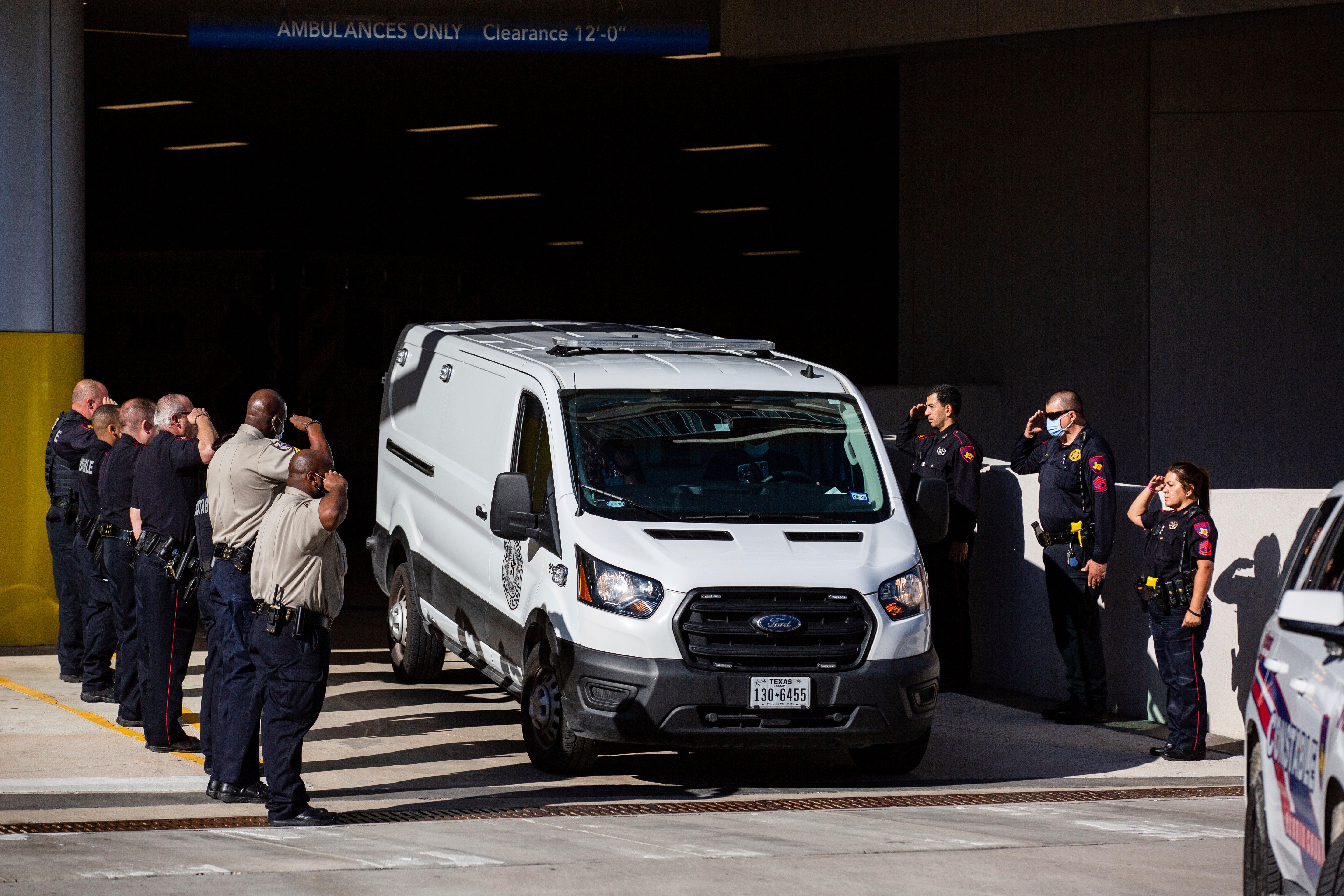 Deputies Shot Houston