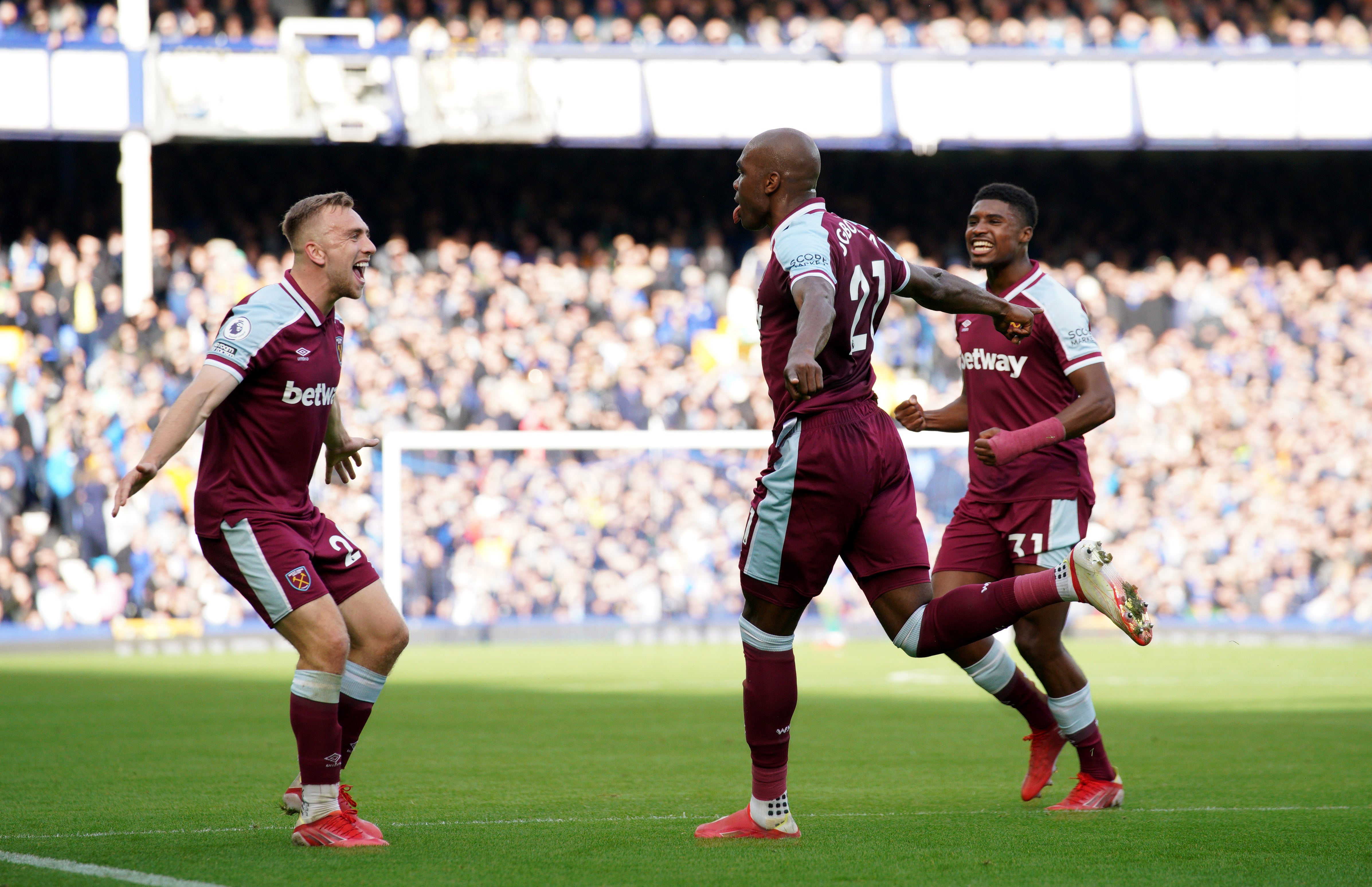 The Italian’s header gave West Ham all three points on Merseyside