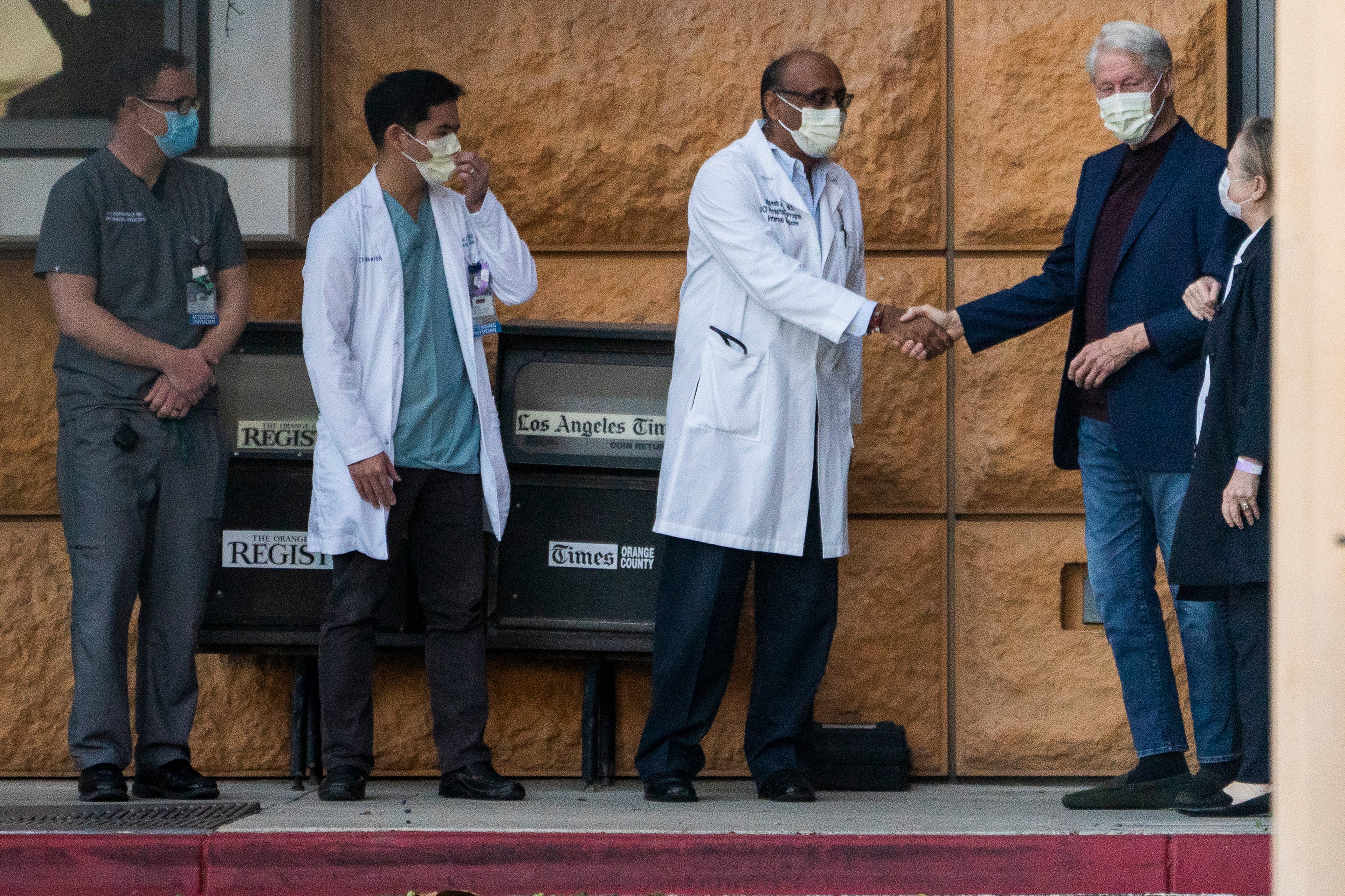 Bill Clinton Hospitalized