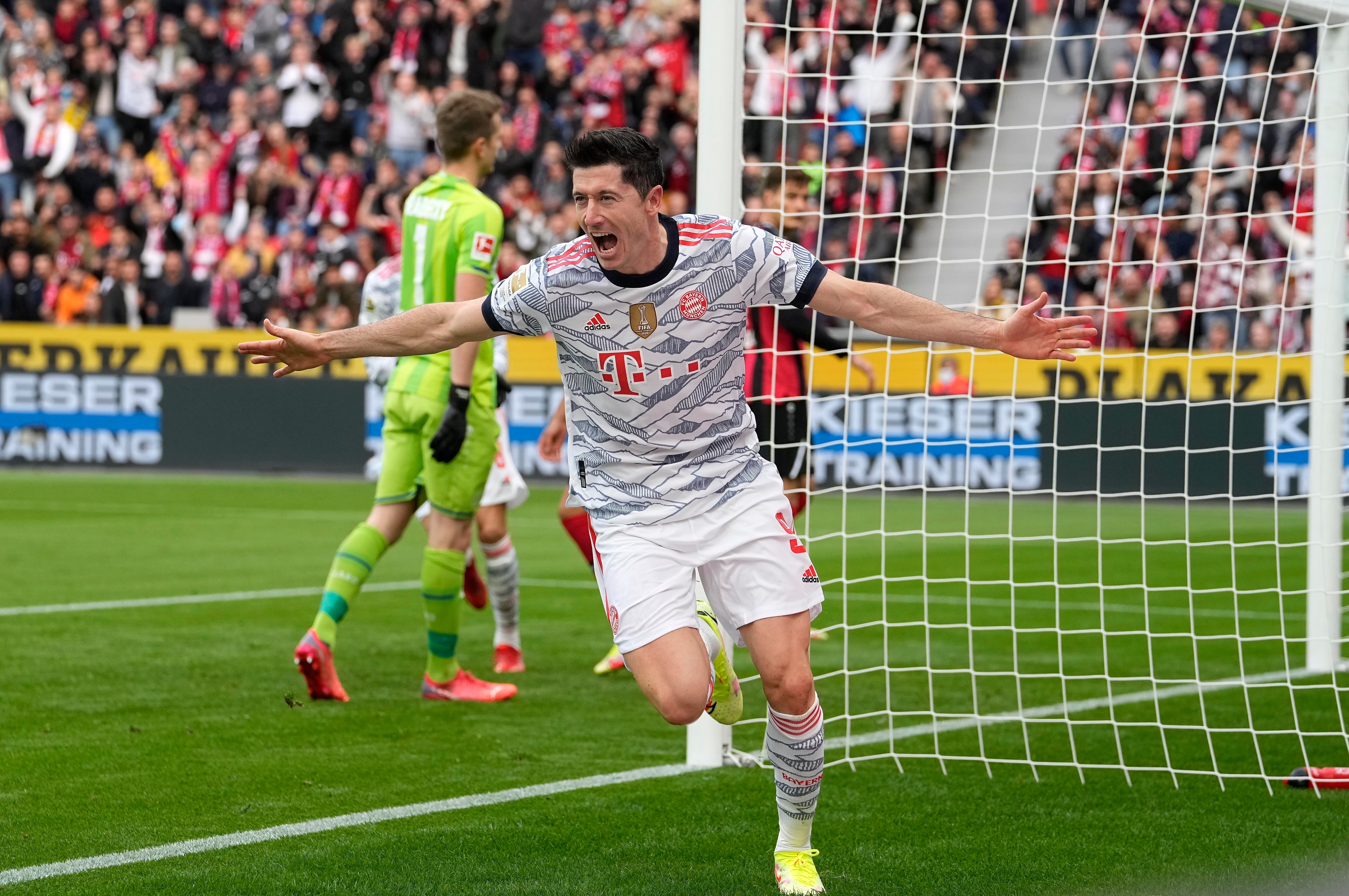 Robert Lewandowski has continued to improve in his early thirties