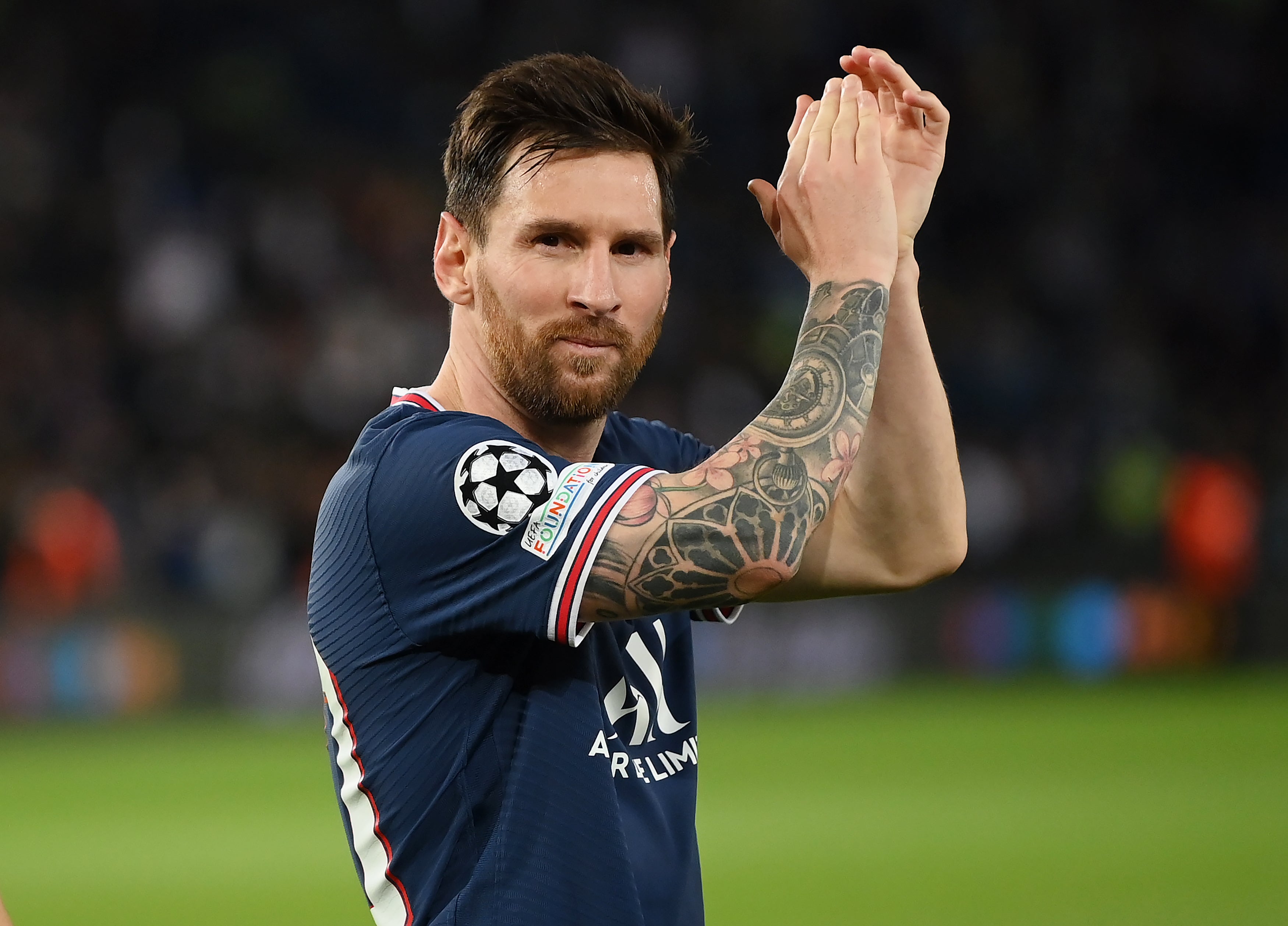 Lionel Messi has made five appearances for PSG so far this season