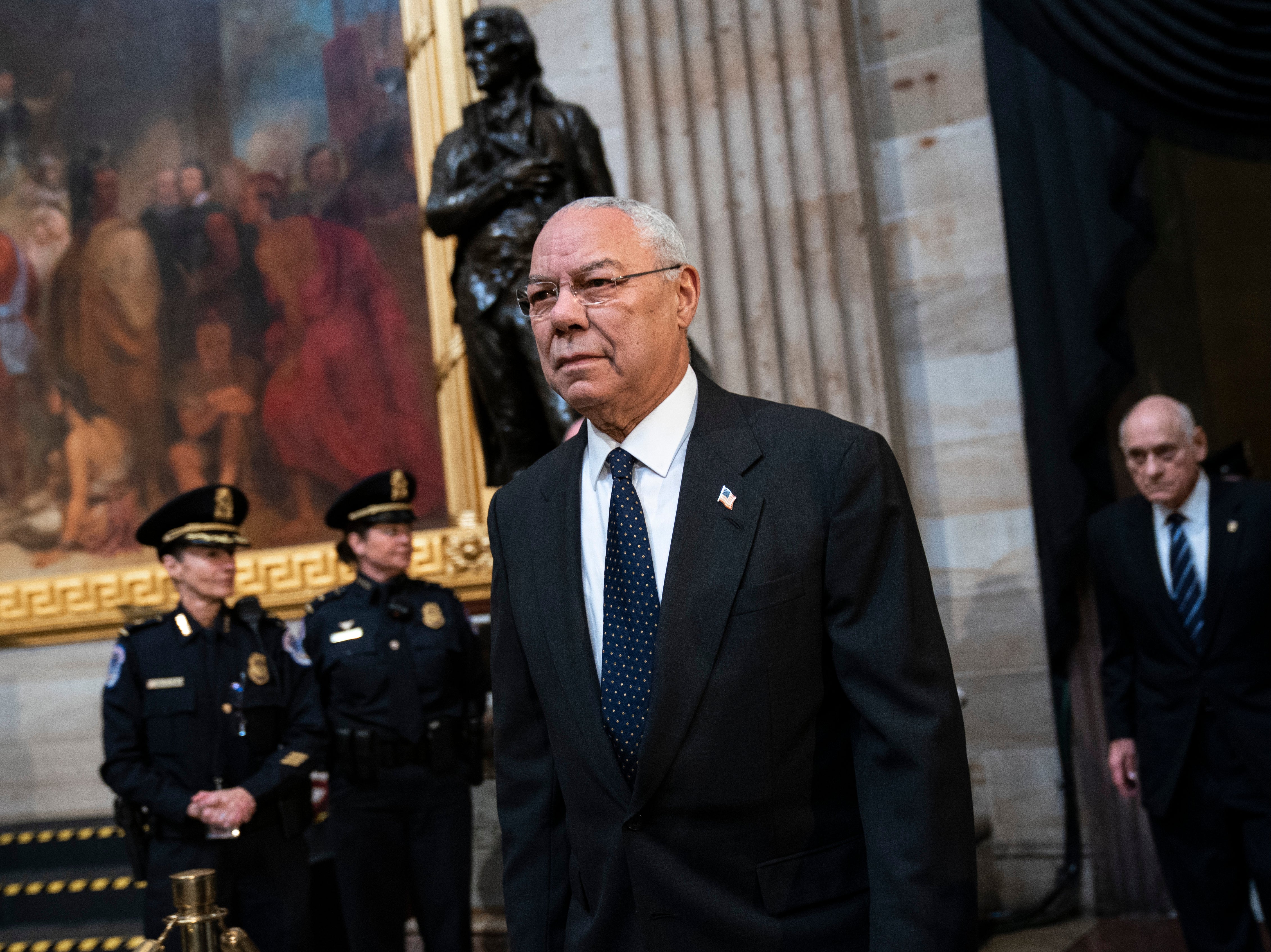 Colin Powell died on Monday