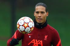Virgil van Dijk, Fabinho and Curtis Jones miss Liverpool vs Newcastle with suspected Covid positives