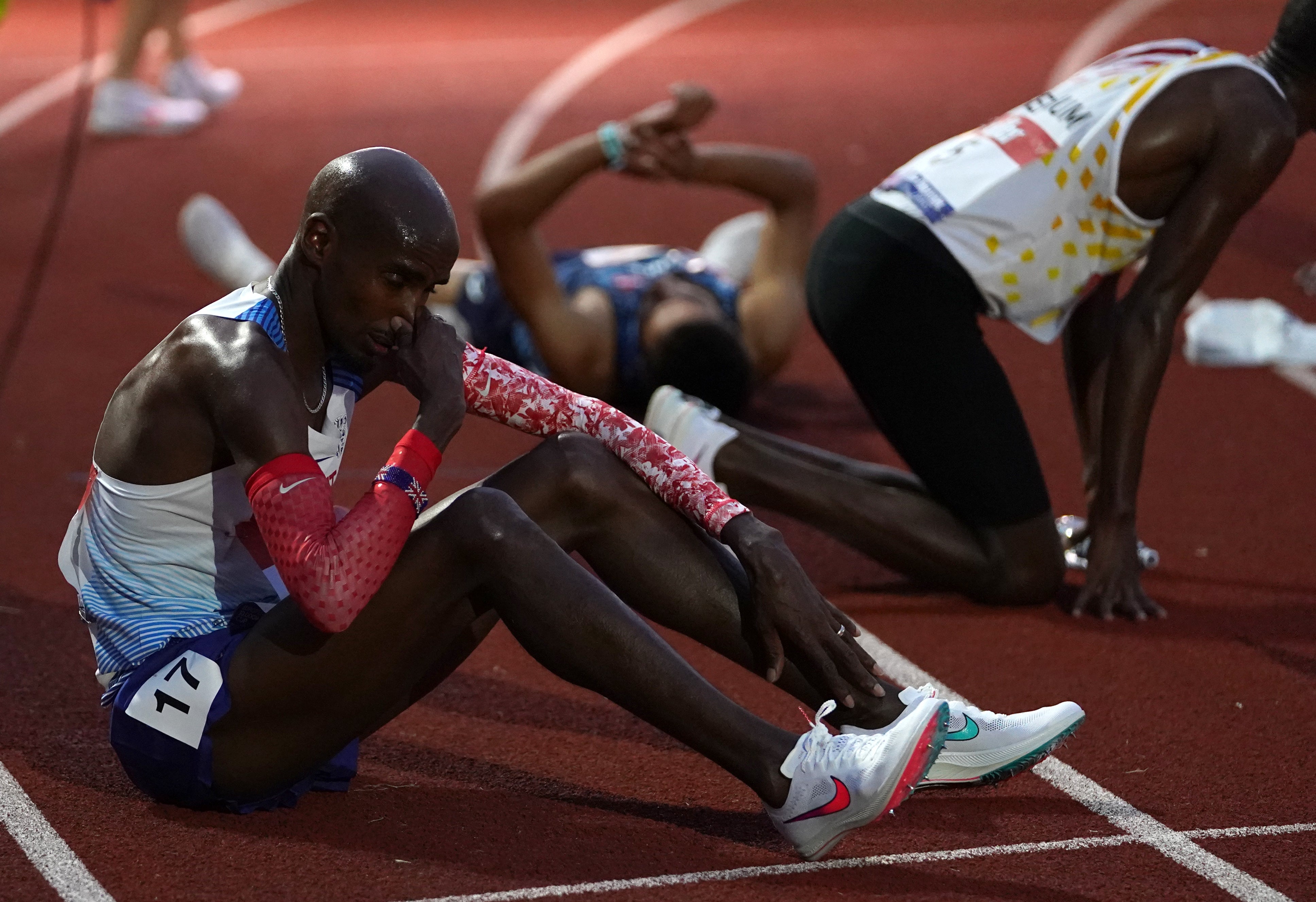 Great Britain’s Sir Mo Farah failed to reach the Olympics this summer. (Martin Rickett/PA)